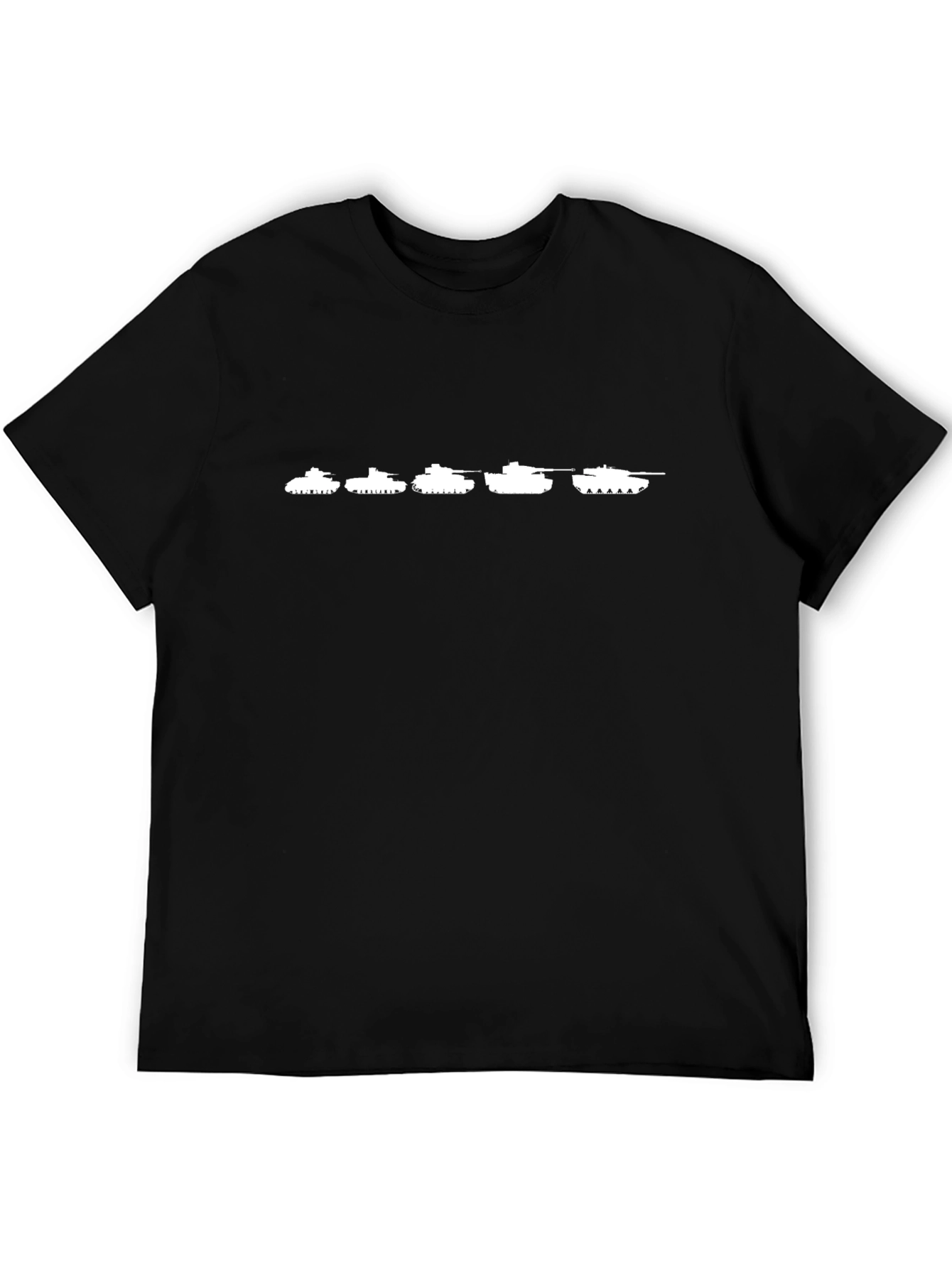 Tank Evolution Graphic Tee - Military History T-Shirt