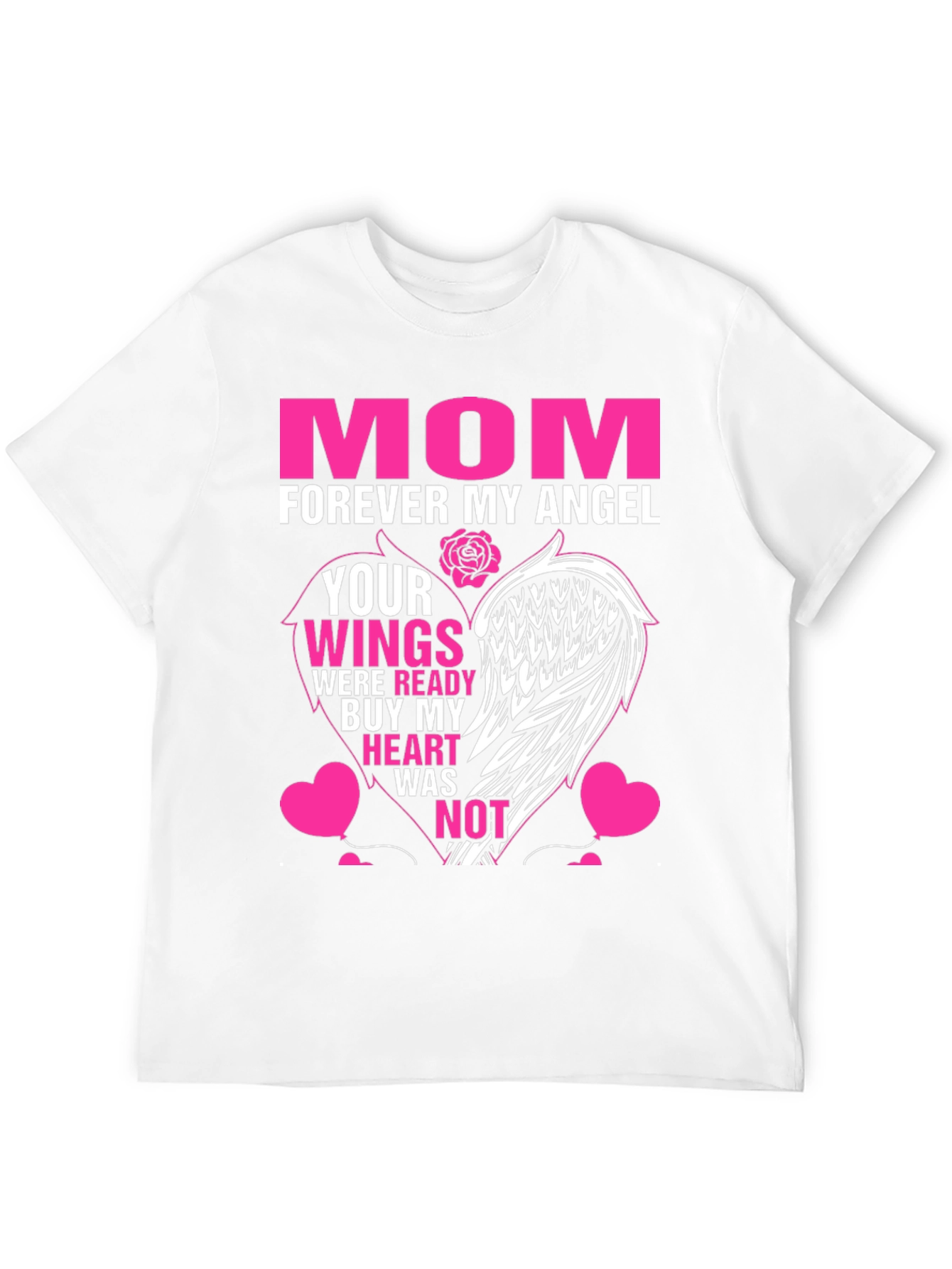 Mom Forever Angel Wings T-Shirt
