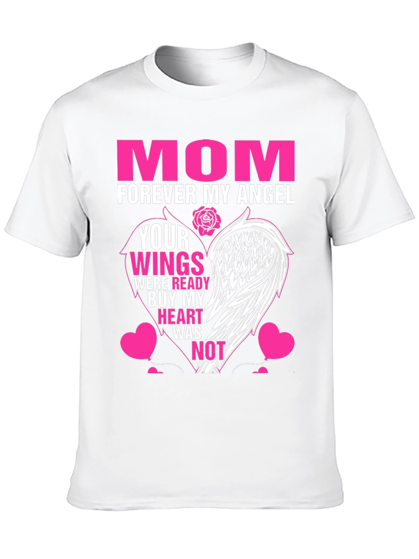 Mom Forever Angel Wings T-Shirt