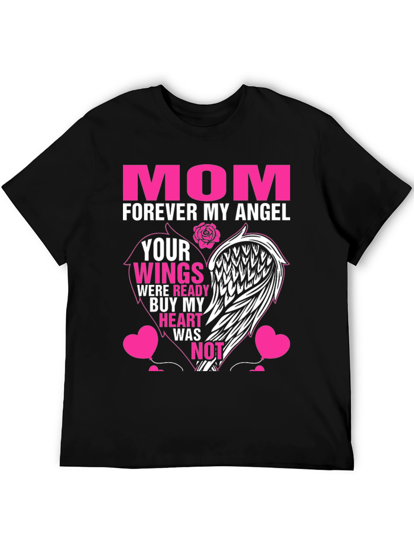 Mom Forever Angel Wings T-Shirt