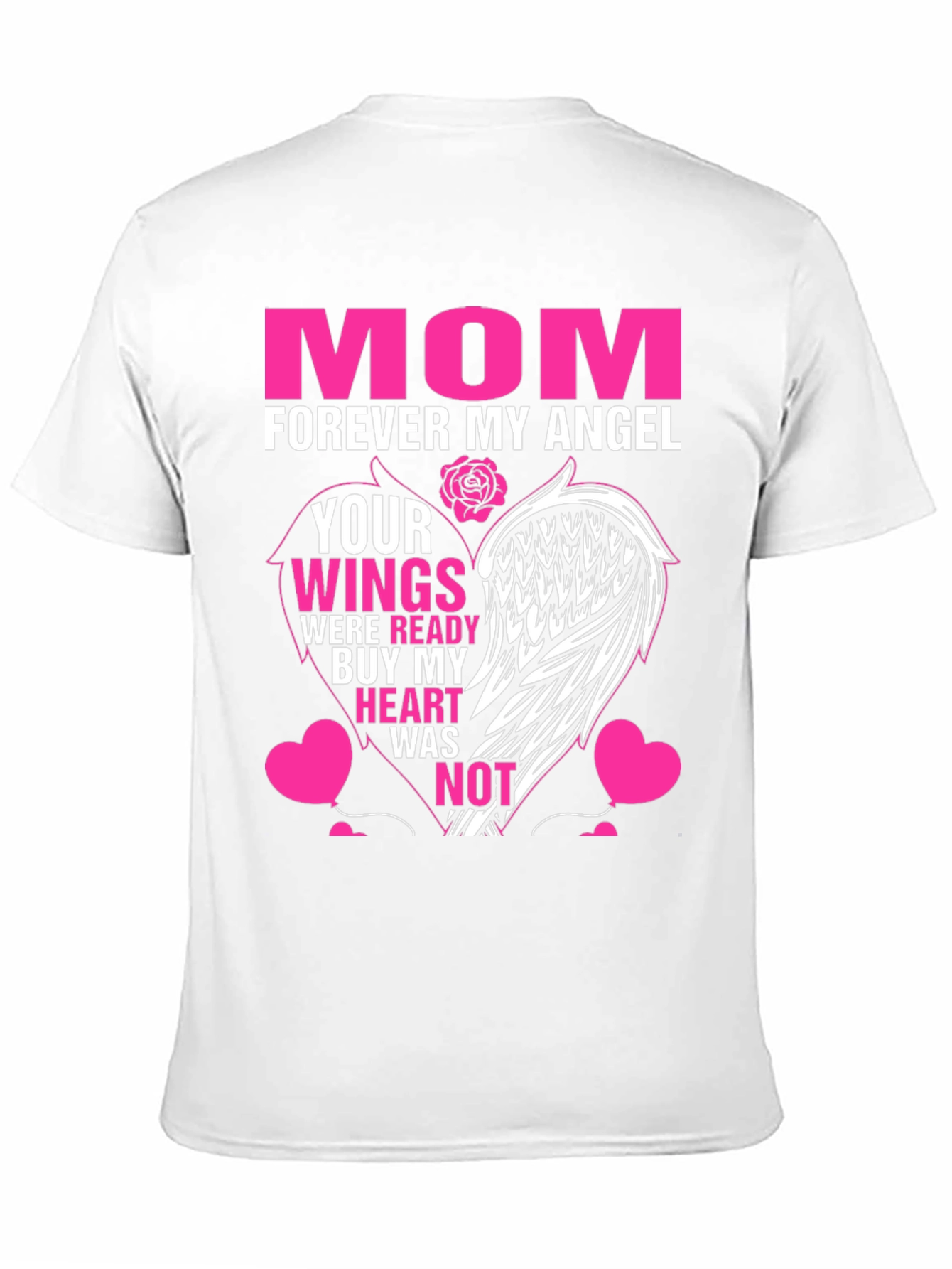 Mom Forever Angel Wings T-Shirt