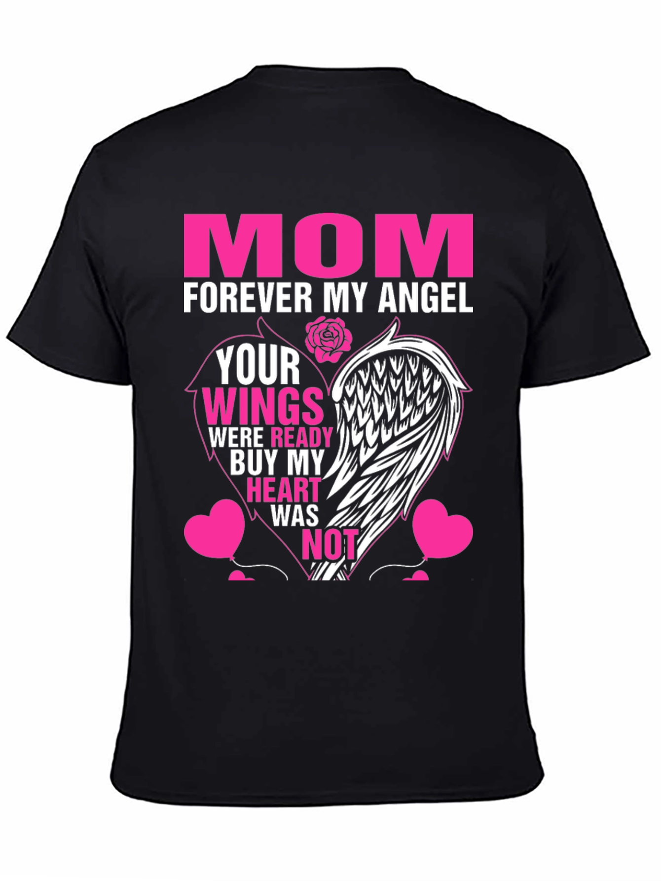 Mom Forever Angel Wings T-Shirt
