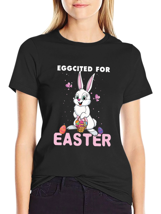 Eggcited for Easter Bunny T-Shirt