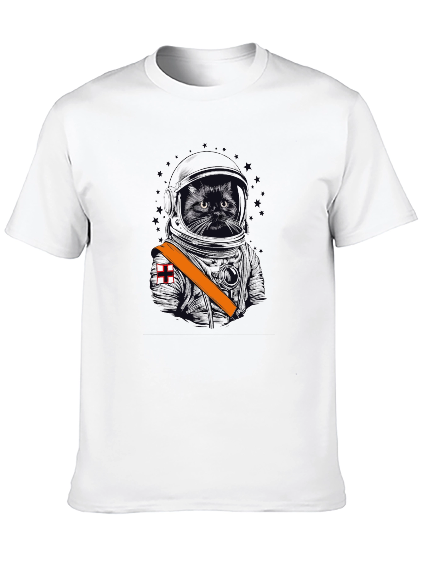 Cosmic Cat T-Shirt - Cool Space Kitten Tee
