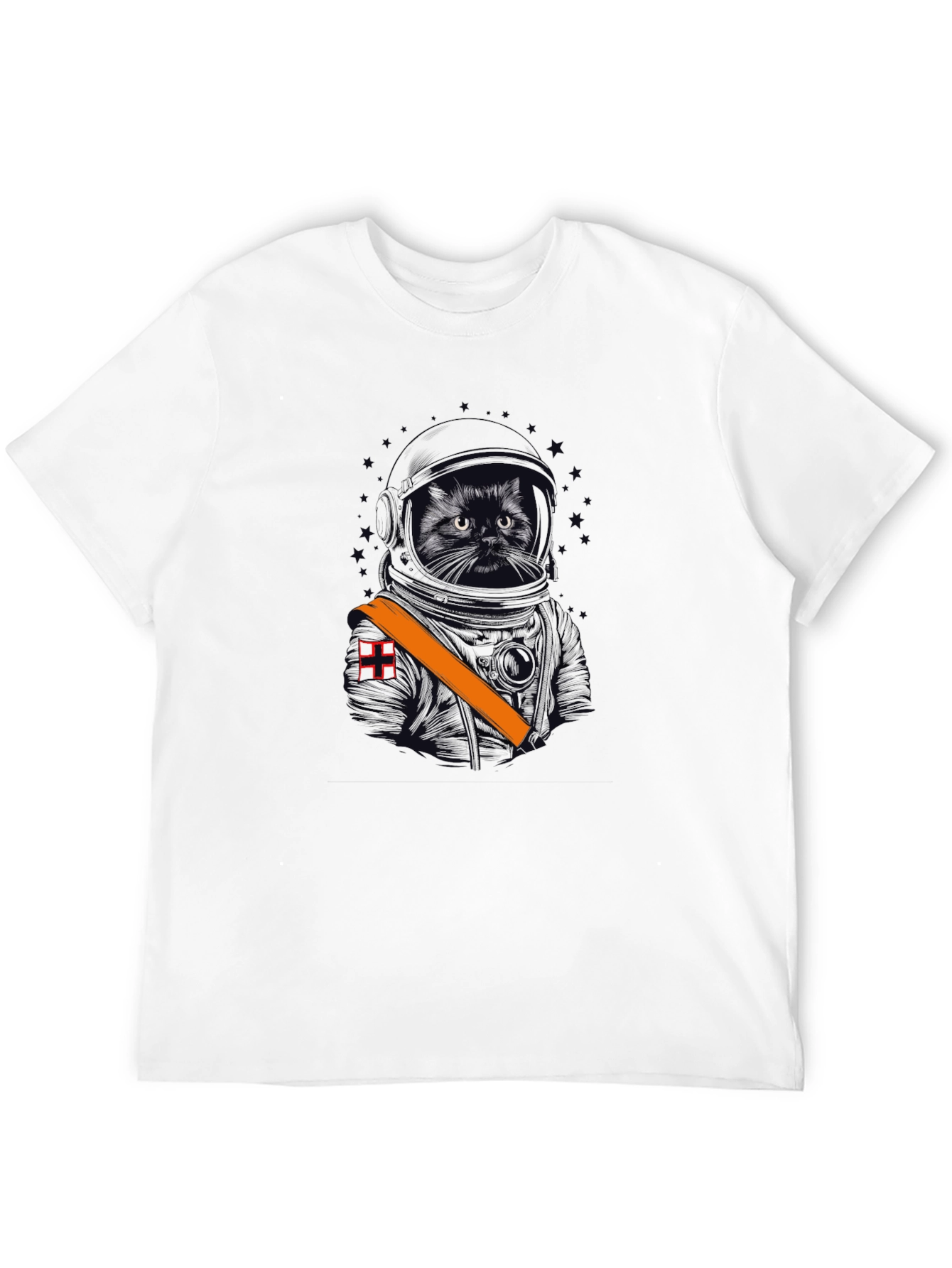 Cosmic Cat T-Shirt - Cool Space Kitten Tee