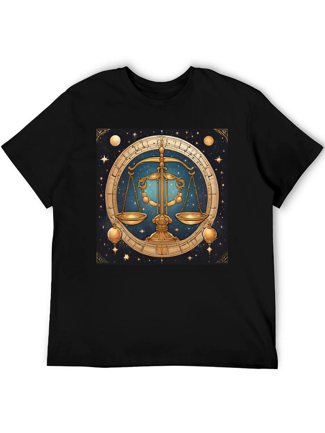 Libra Zodiac Graphic Tee - Astrology T-Shirt