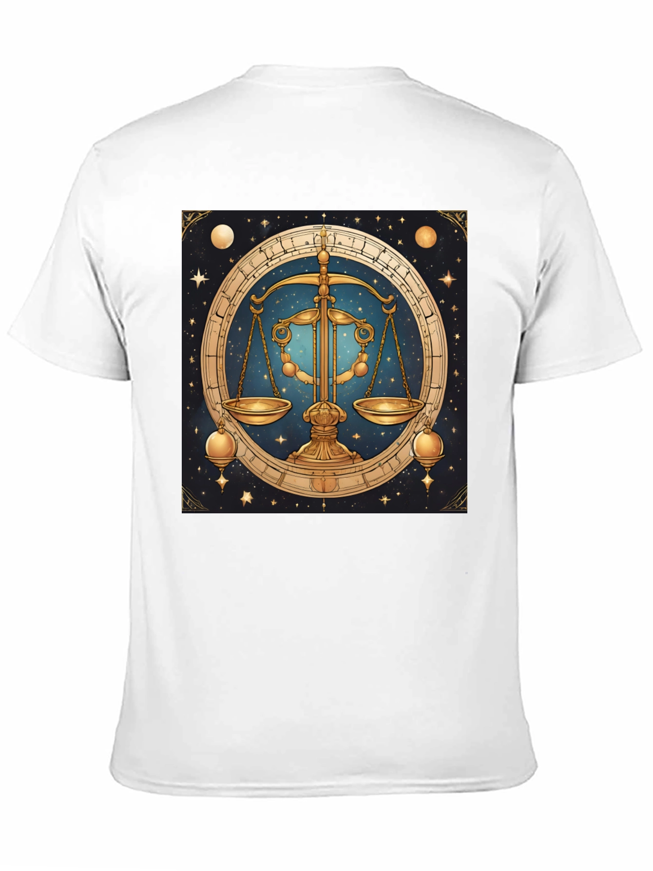 Libra Zodiac Graphic Tee - Astrology T-Shirt