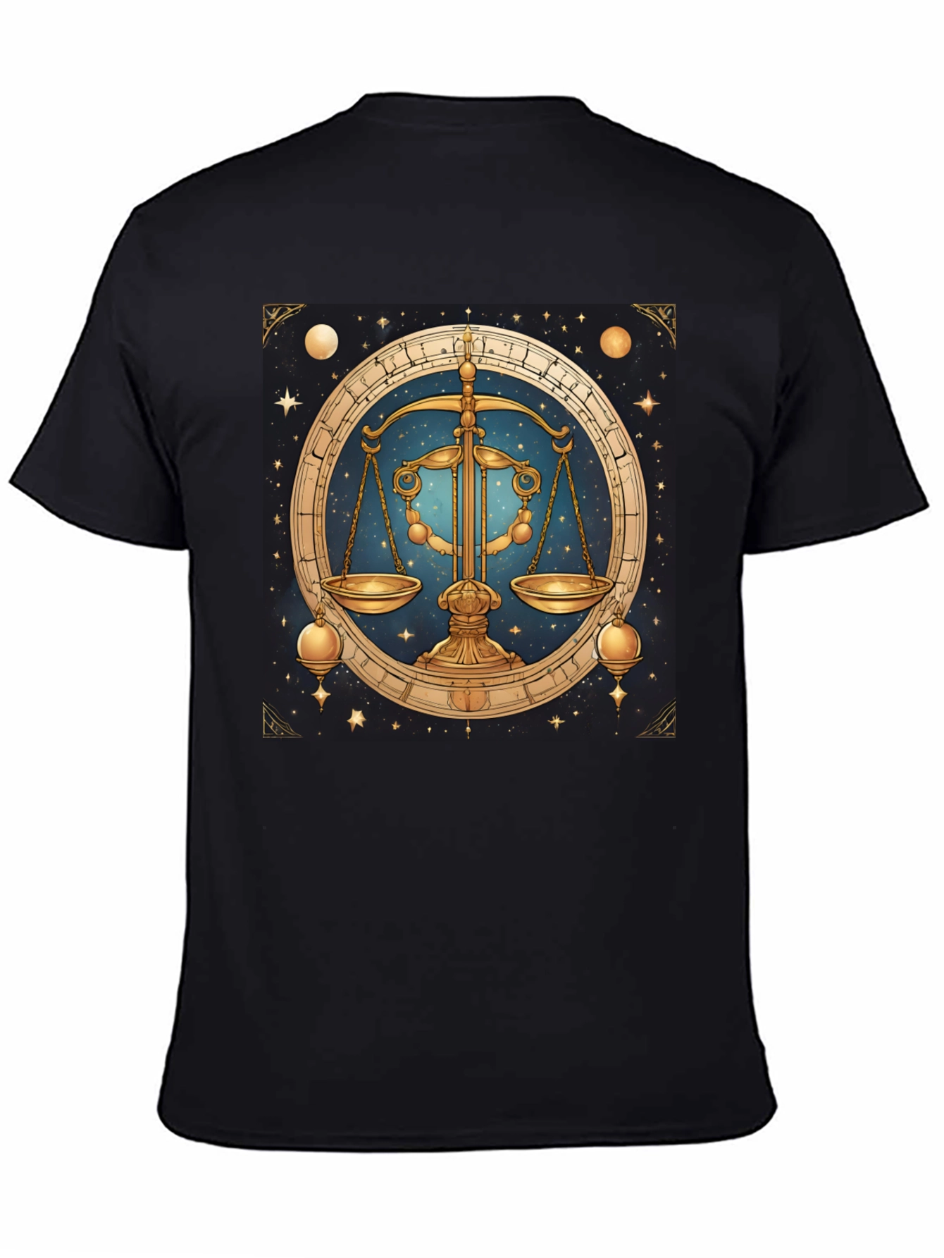 Libra Zodiac Graphic Tee - Astrology T-Shirt