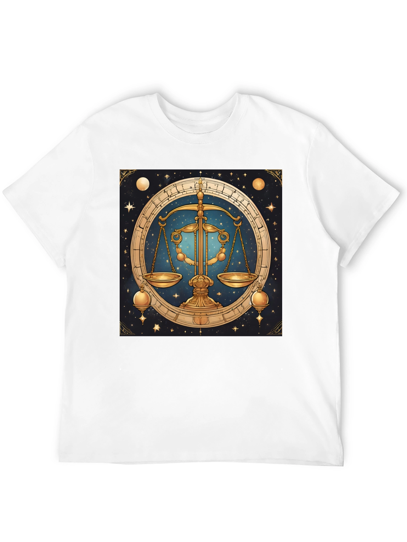 Libra Zodiac Graphic Tee - Astrology T-Shirt
