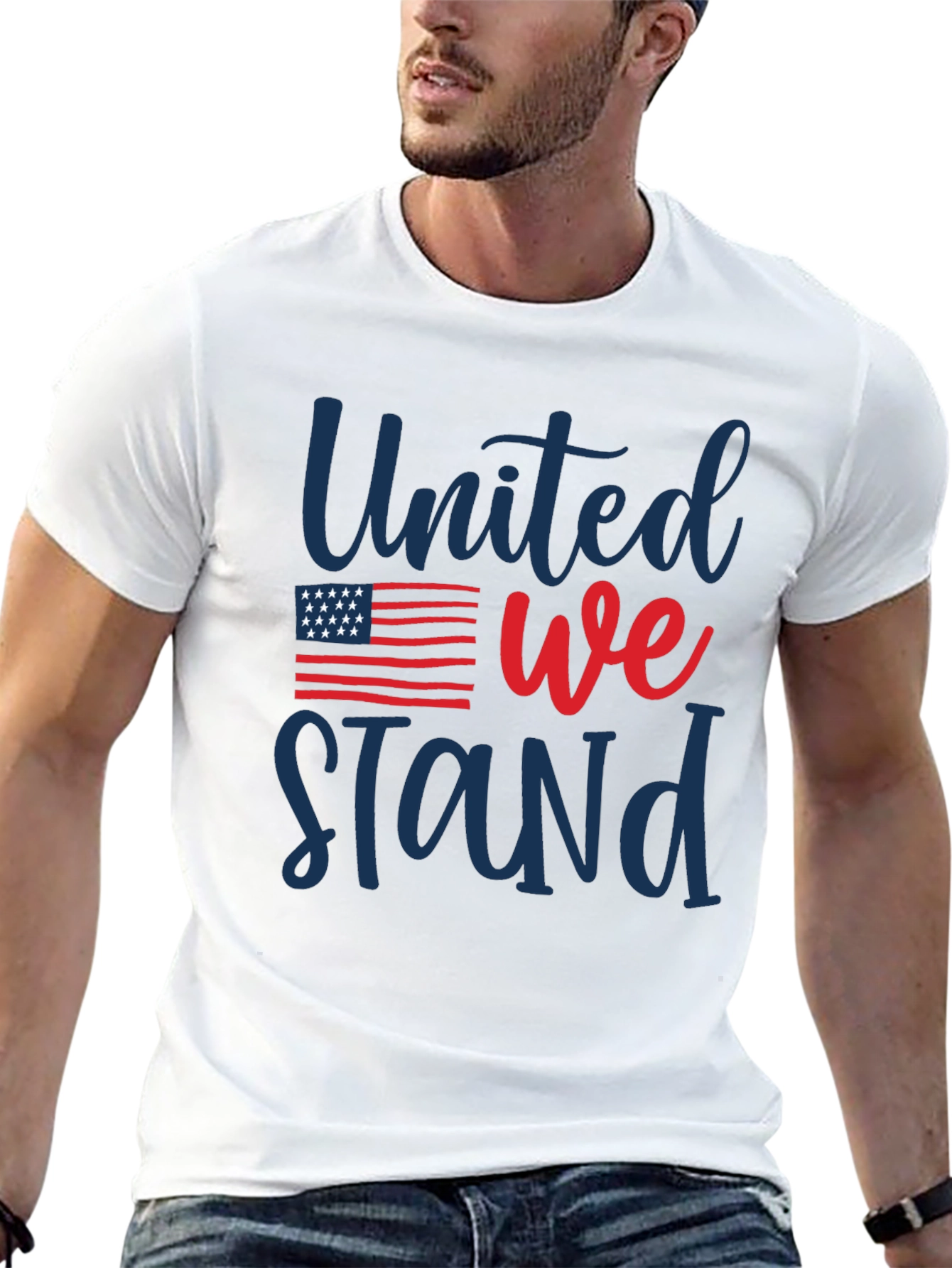 United We Stand Patriotic T-Shirt