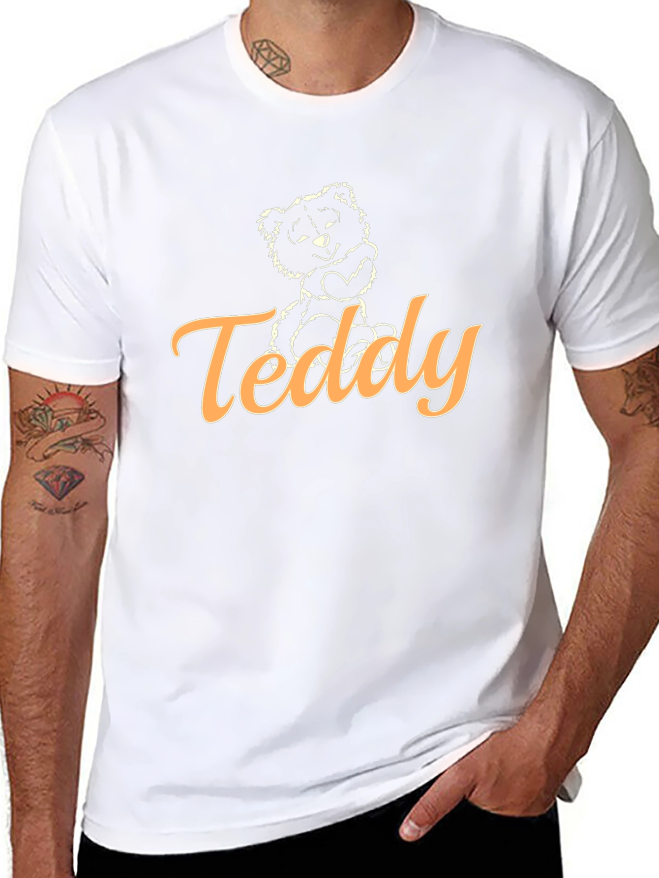 Teddy Bear Graphic Tee - Classic Comfort
