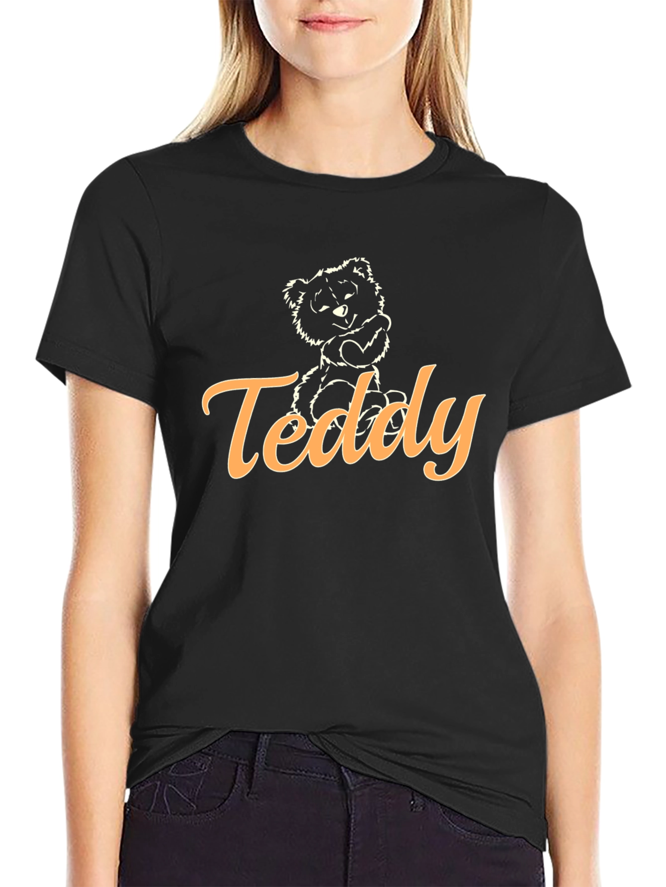 Teddy Bear Graphic Tee - Classic Comfort