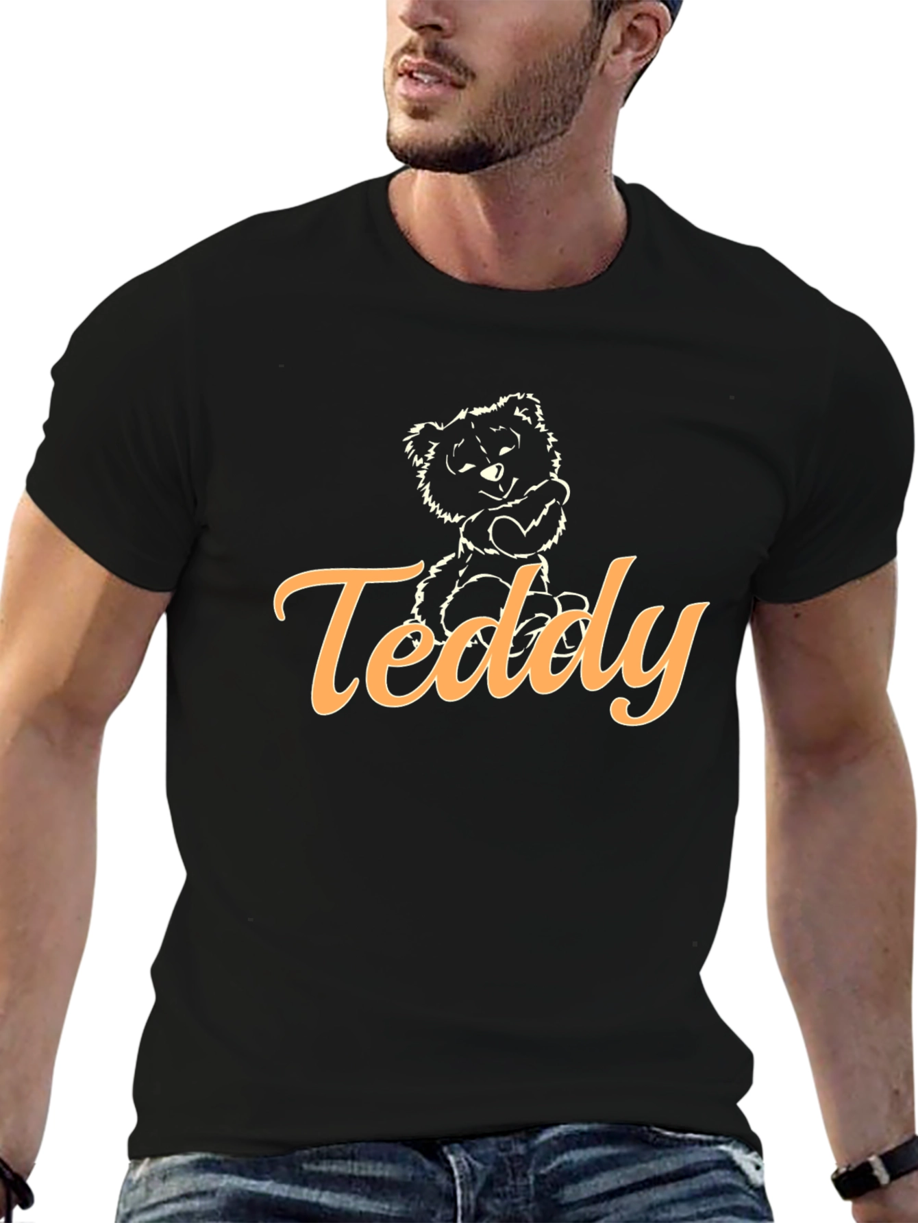 Teddy Bear Graphic Tee - Classic Comfort