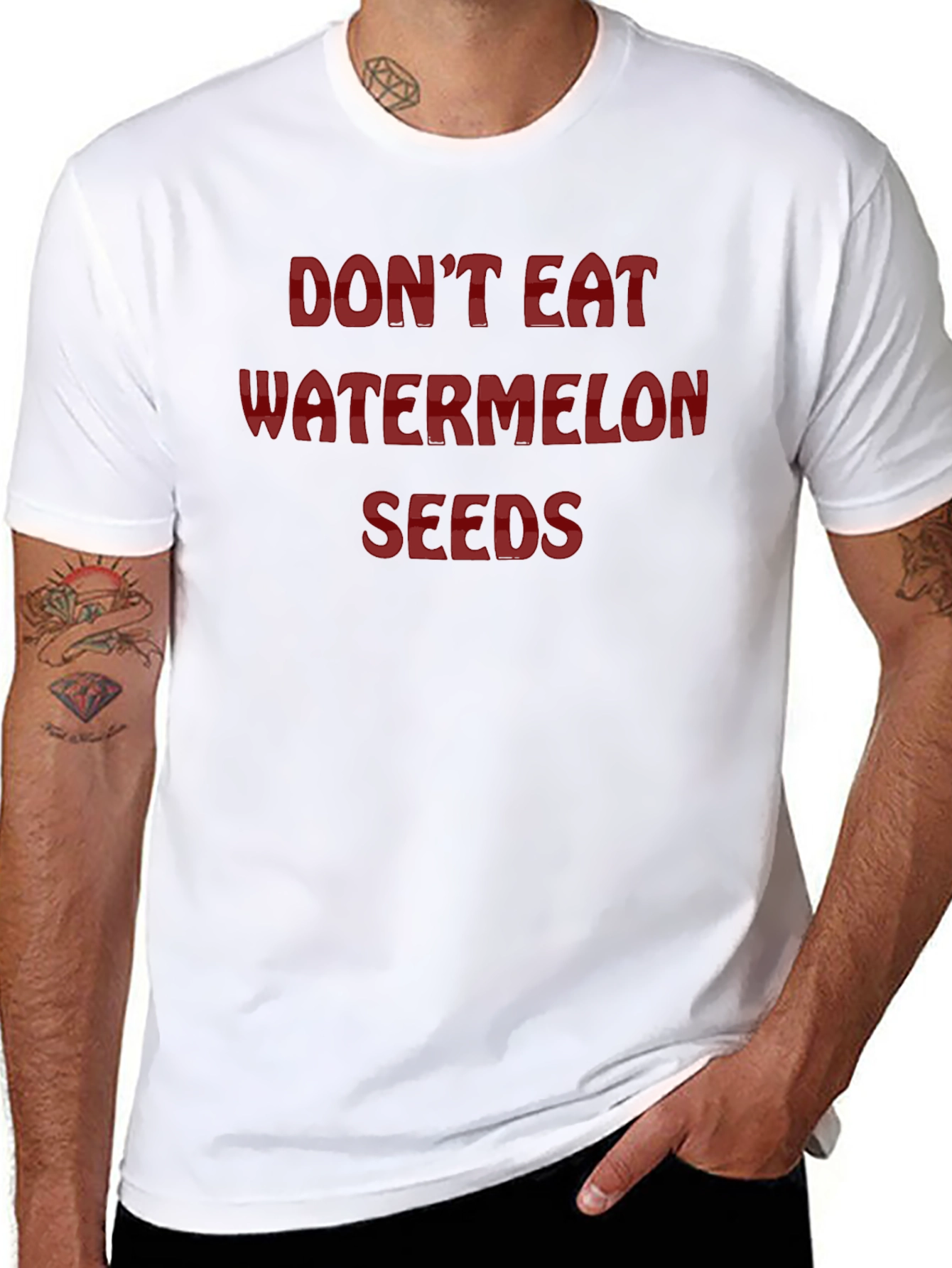 Dont Eat Watermelon Seeds Graphic Tee