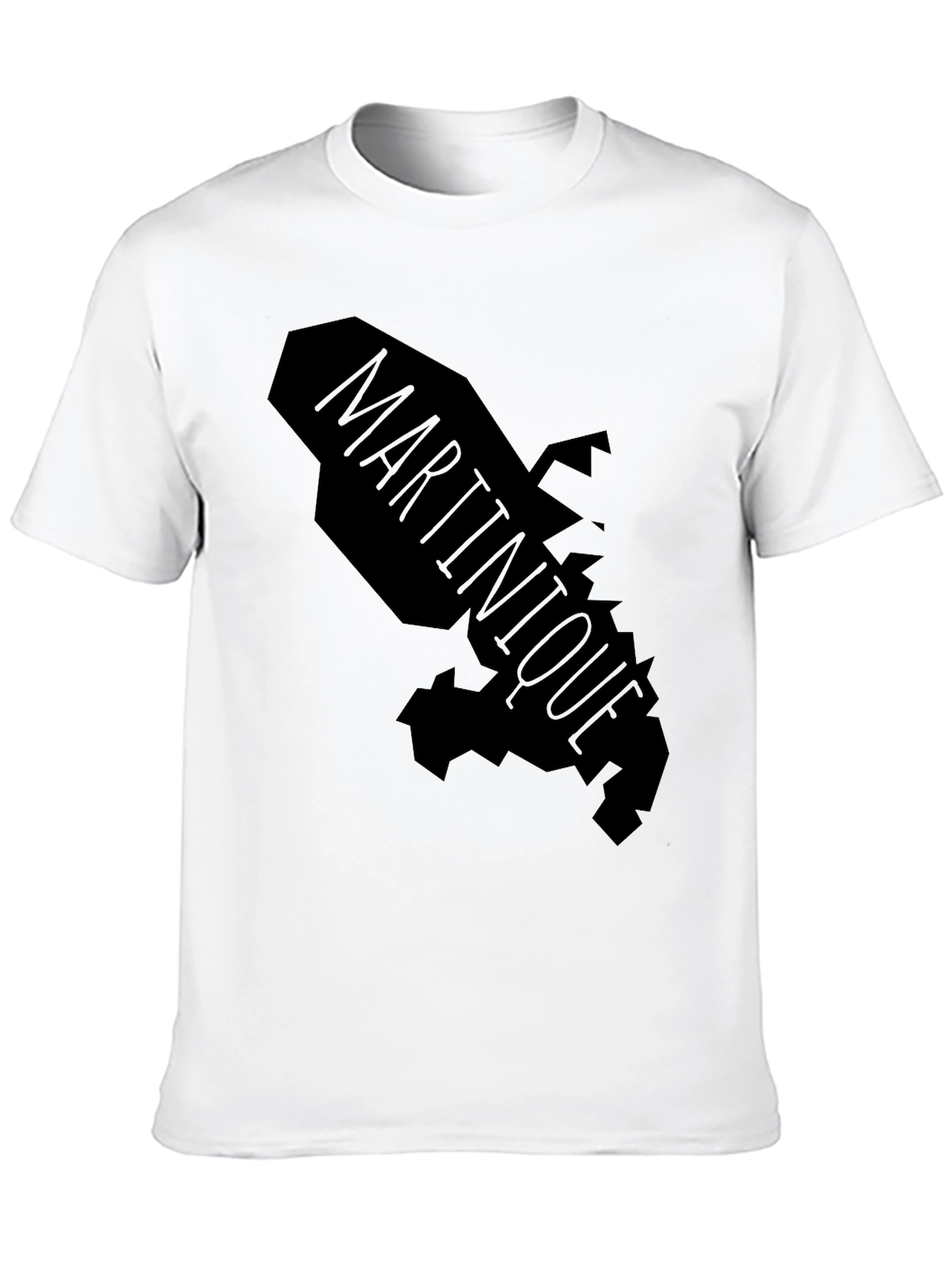 Martinique Map Tee - Island Pride T-Shirt