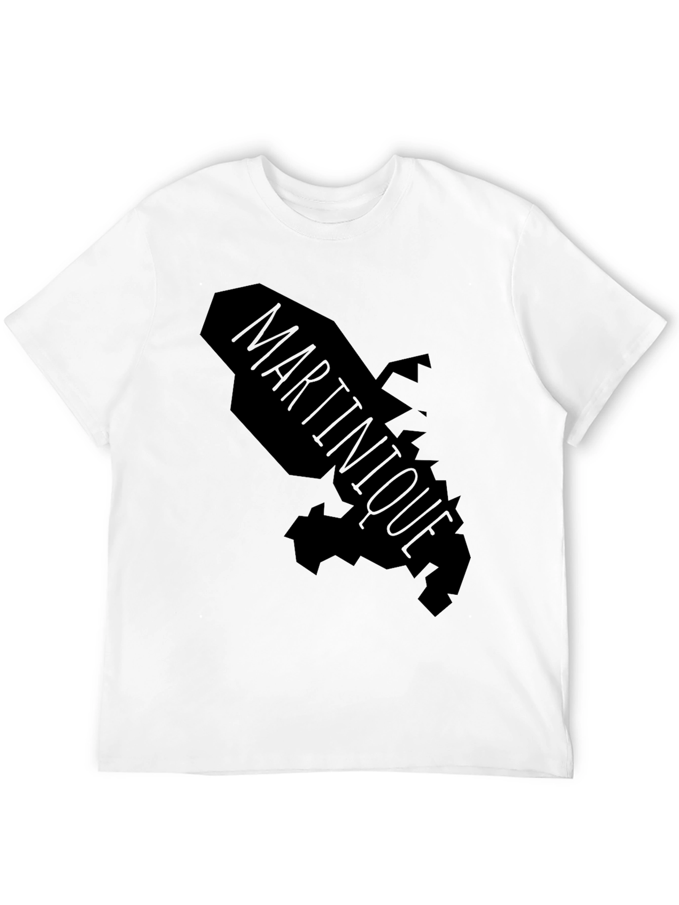 Martinique Map Tee - Island Pride T-Shirt