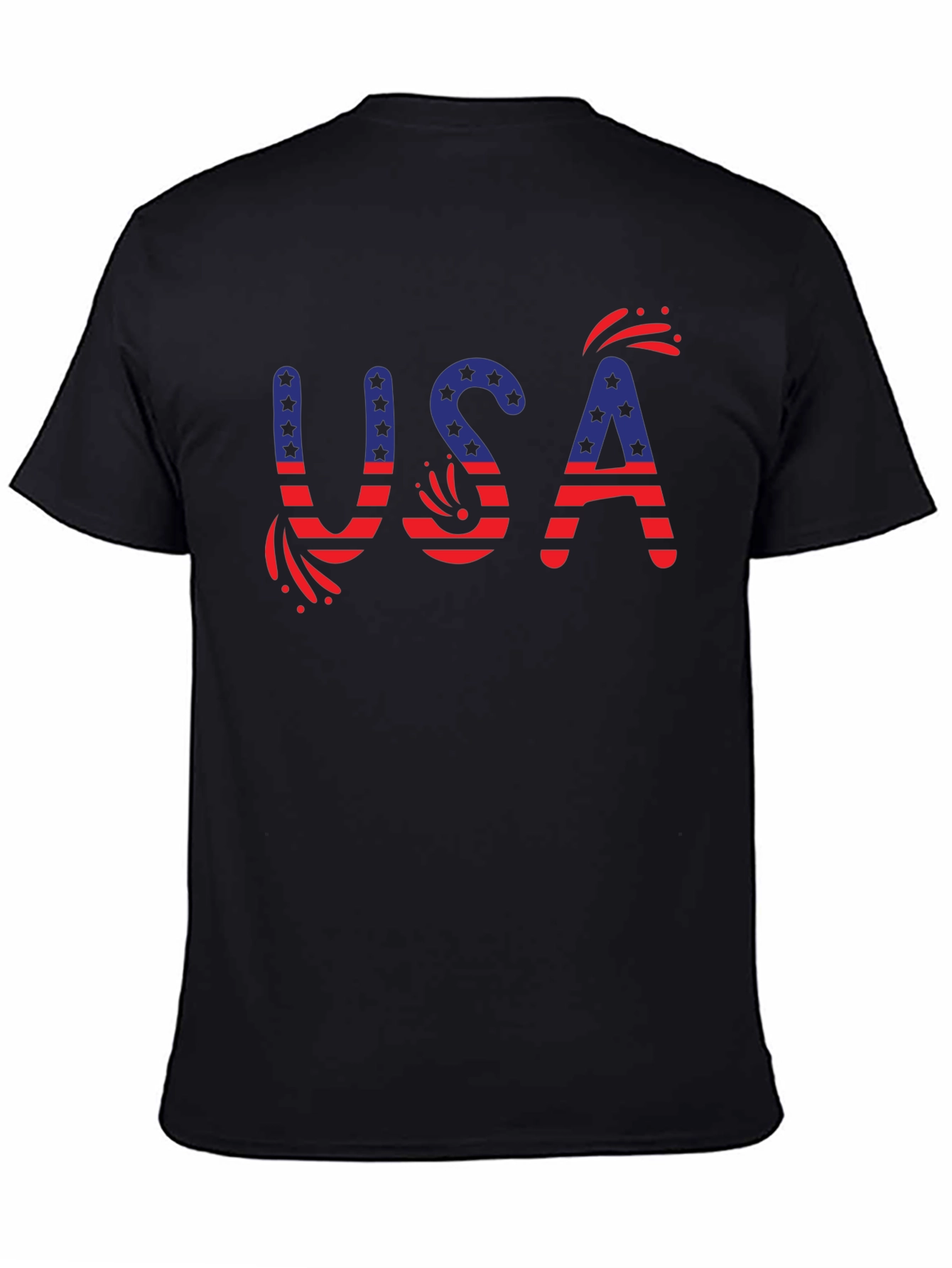USA Patriotic Graphic T-Shirt