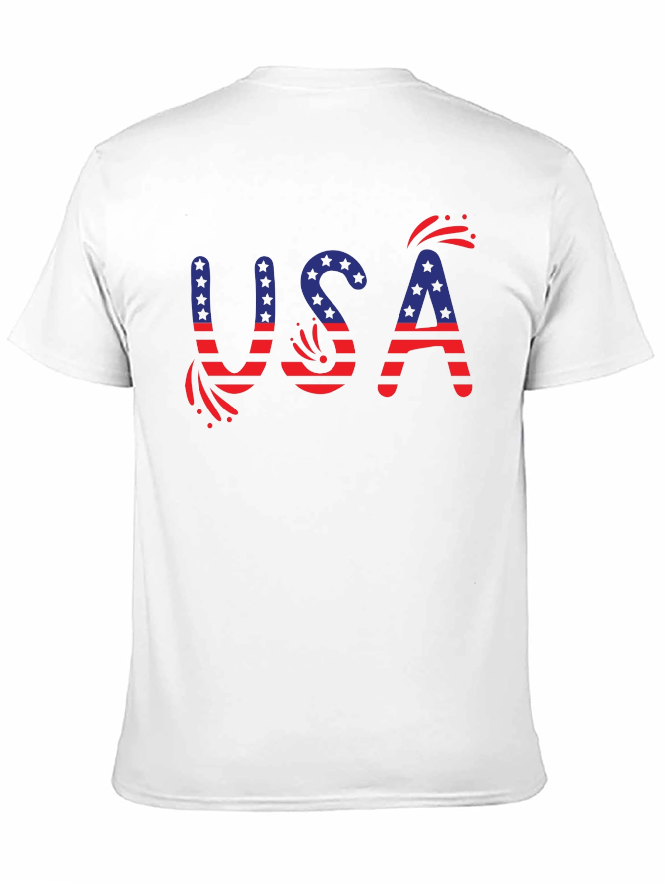 USA Patriotic Graphic T-Shirt
