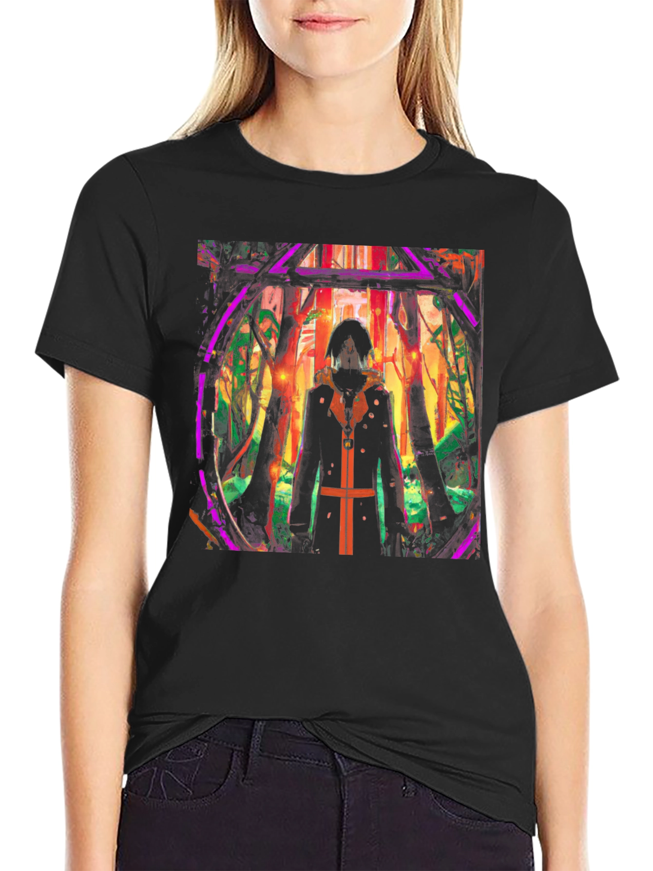 Mystic Forest Portal Graphic Tee