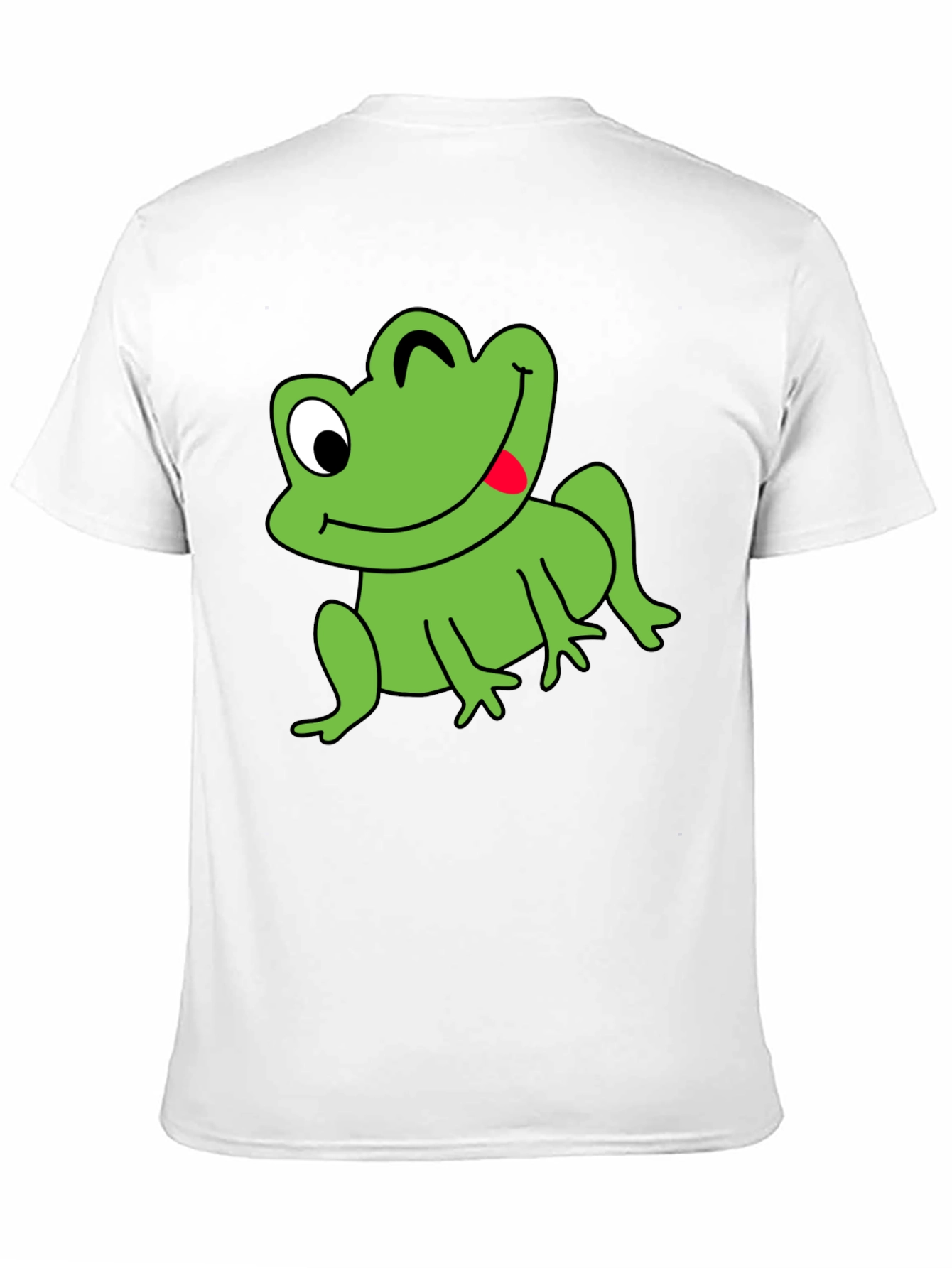 Funny Frog Graphic Tee - Mens Black T-Shirt