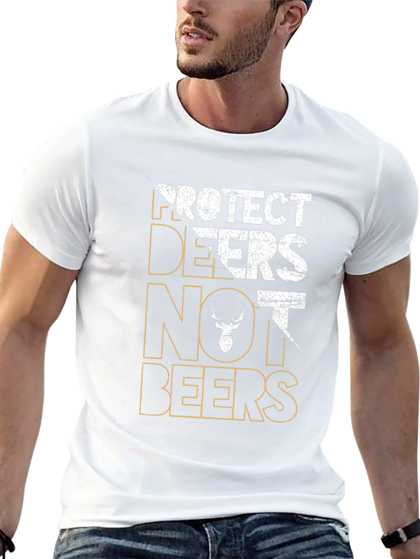 Protect Deers Not Beers Graphic Tee