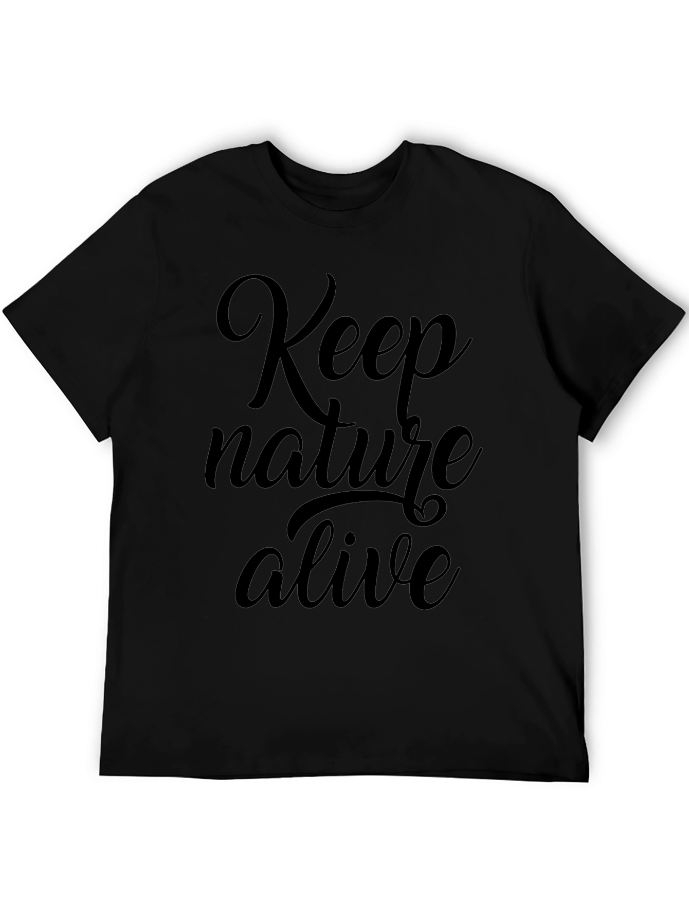 Keep Nature Alive Graphic Tee - Eco-Friendly Fashion