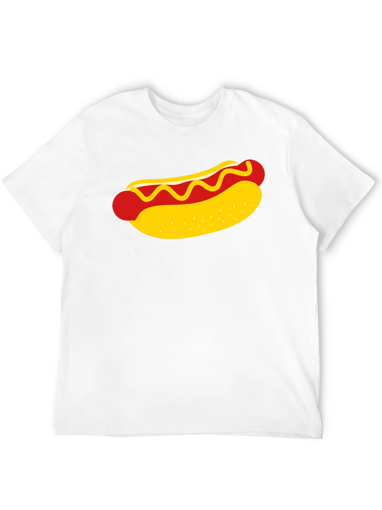 Hot Dog Graphic Tee - Classic Foodie T-Shirt
