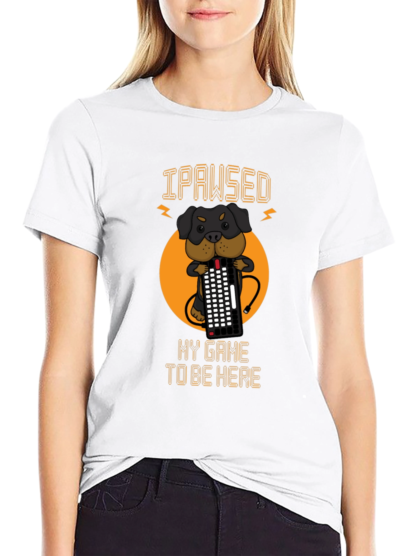 I PAUSED My Game to Be Here Graphic T-Shirt