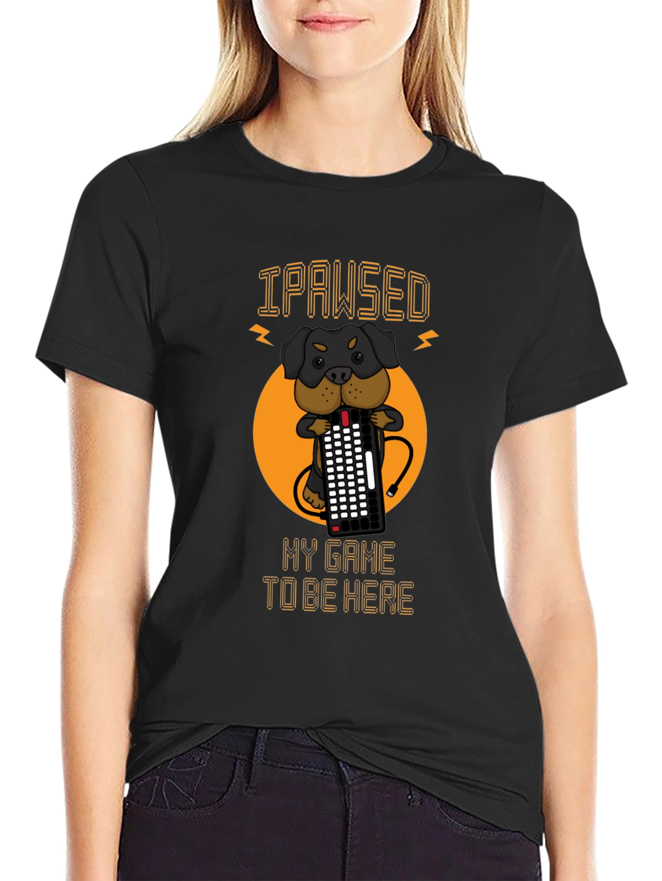 I PAUSED My Game to Be Here Graphic T-Shirt