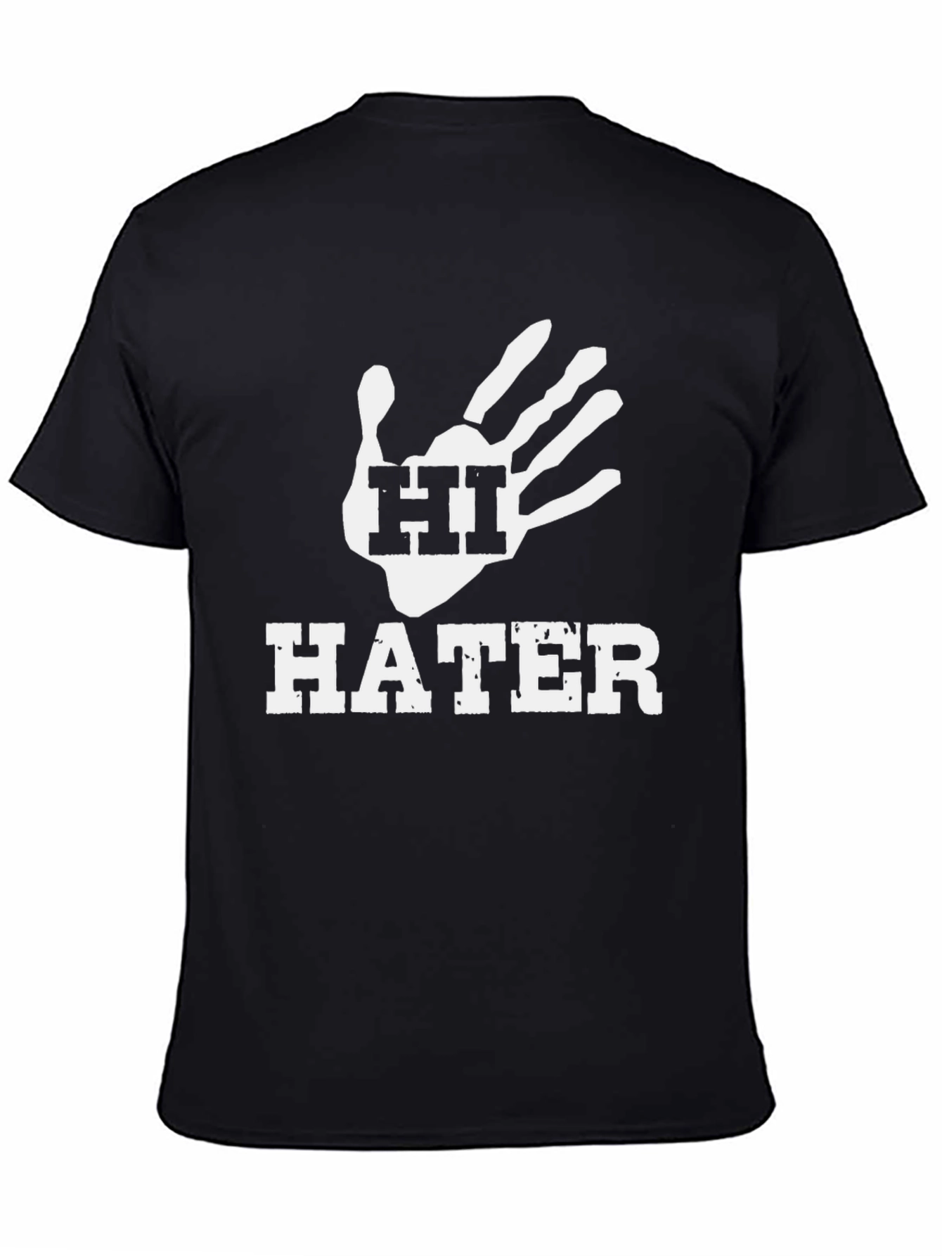 Hi Hater Graphic Tee - Black T-Shirt