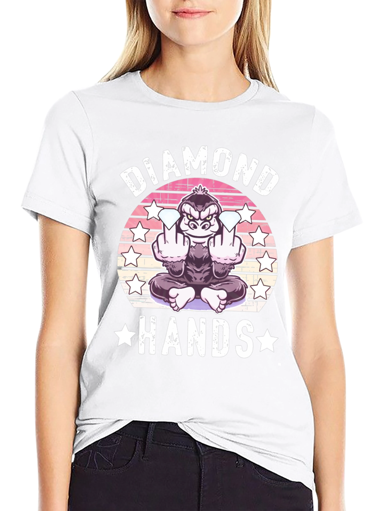 Diamond Hands Graphic Tee