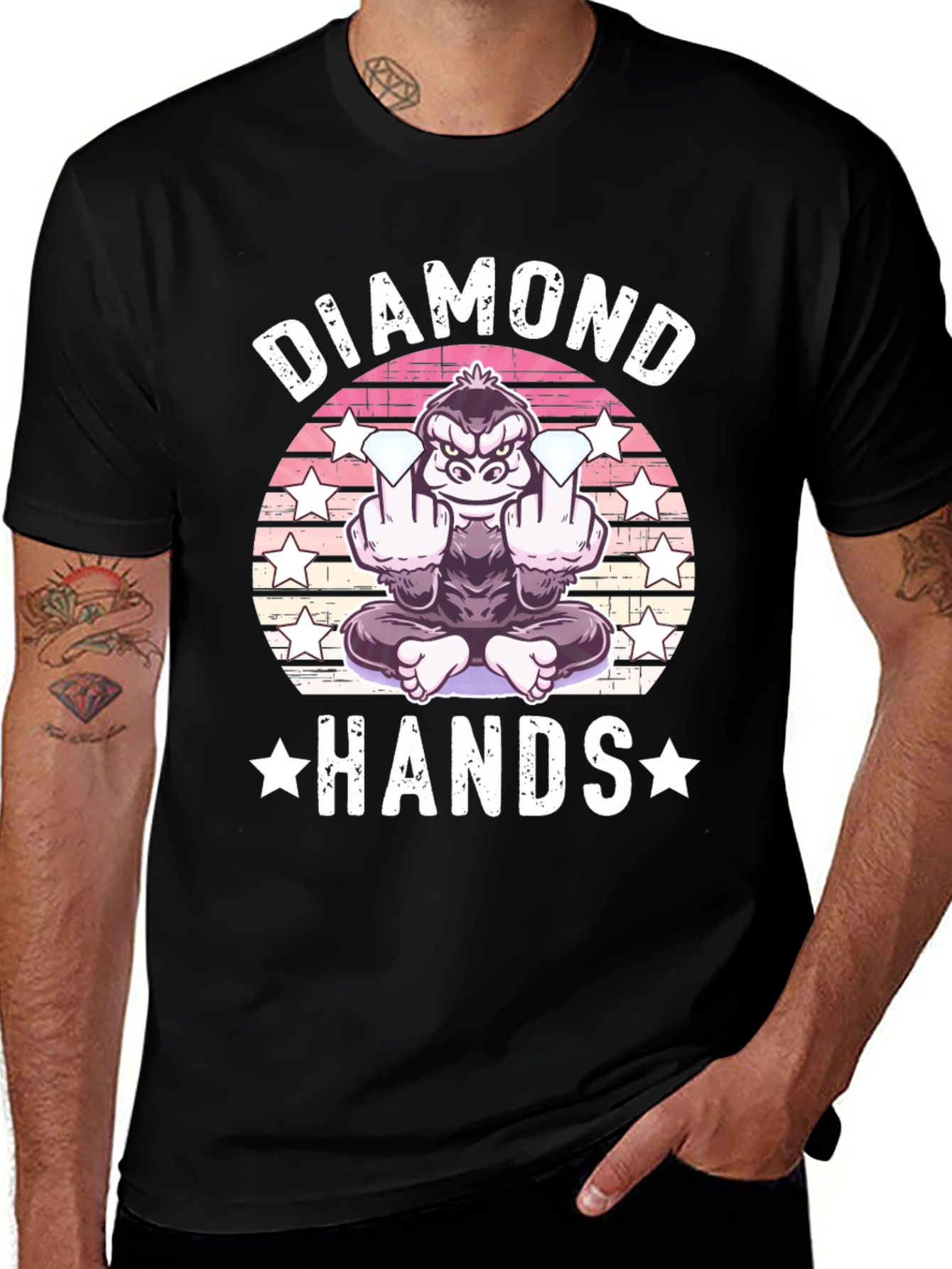 Diamond Hands Graphic Tee