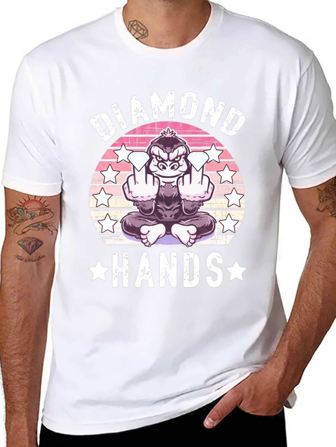 Diamond Hands Graphic Tee