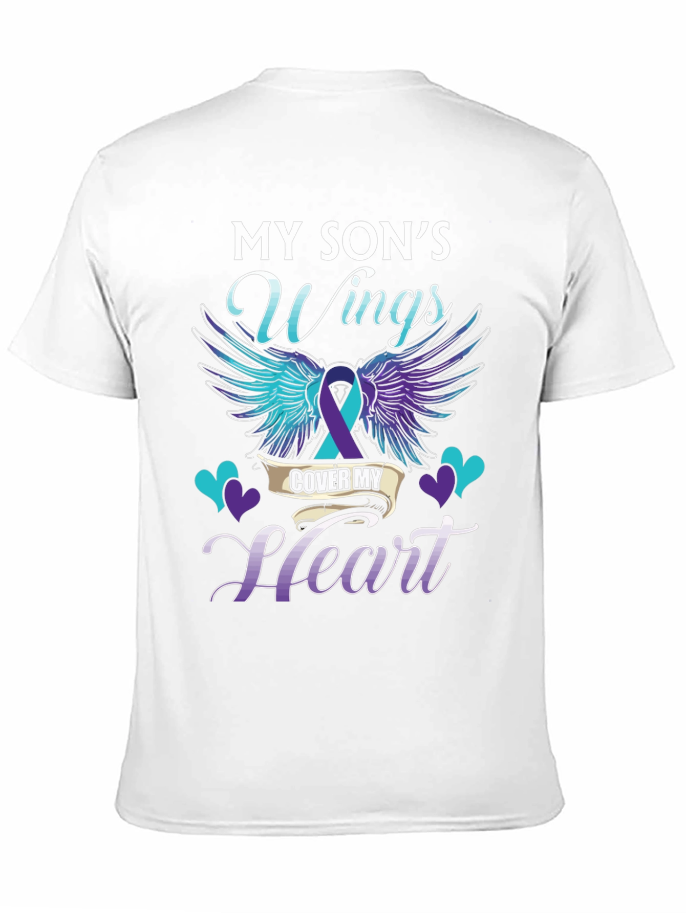 My Sons Wings Cover My Heart T-Shirt