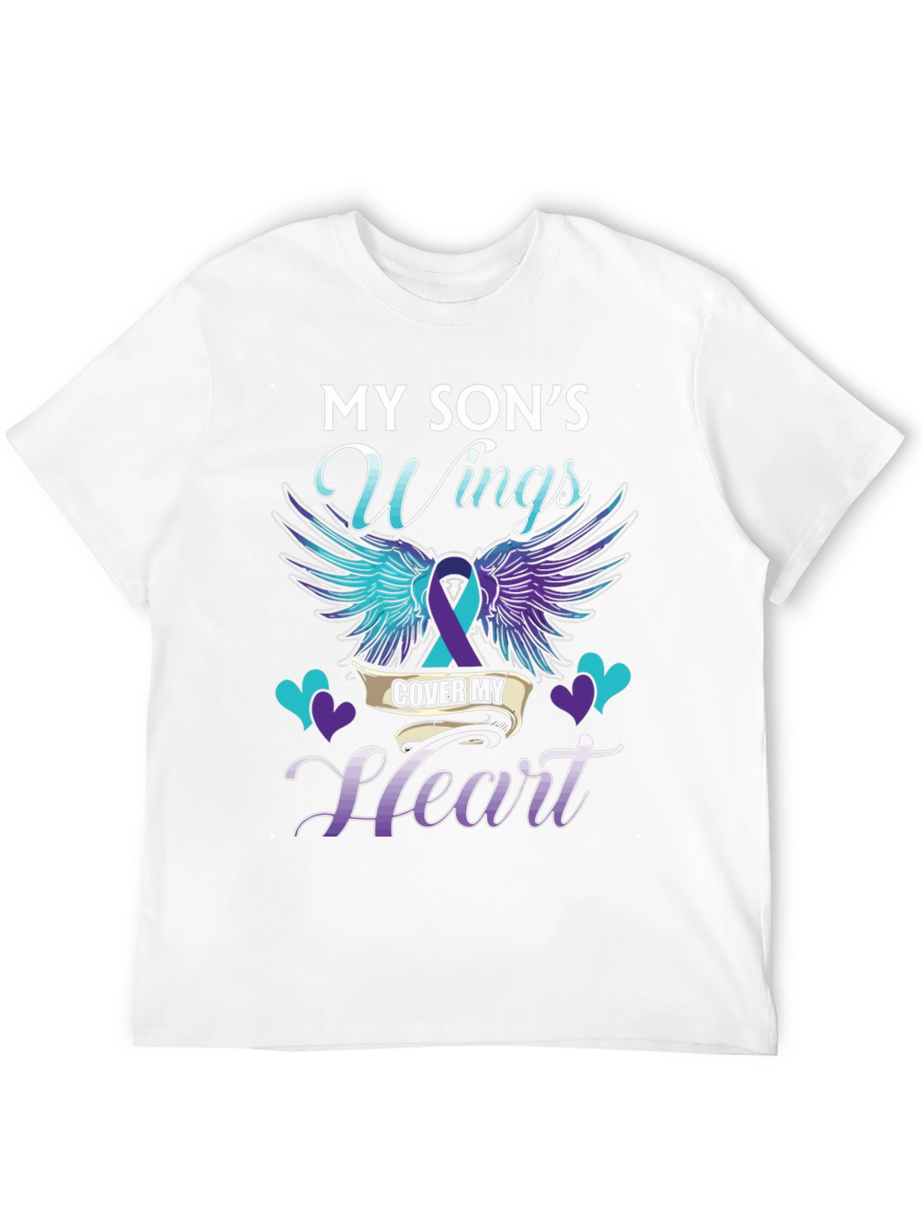 My Sons Wings Cover My Heart T-Shirt