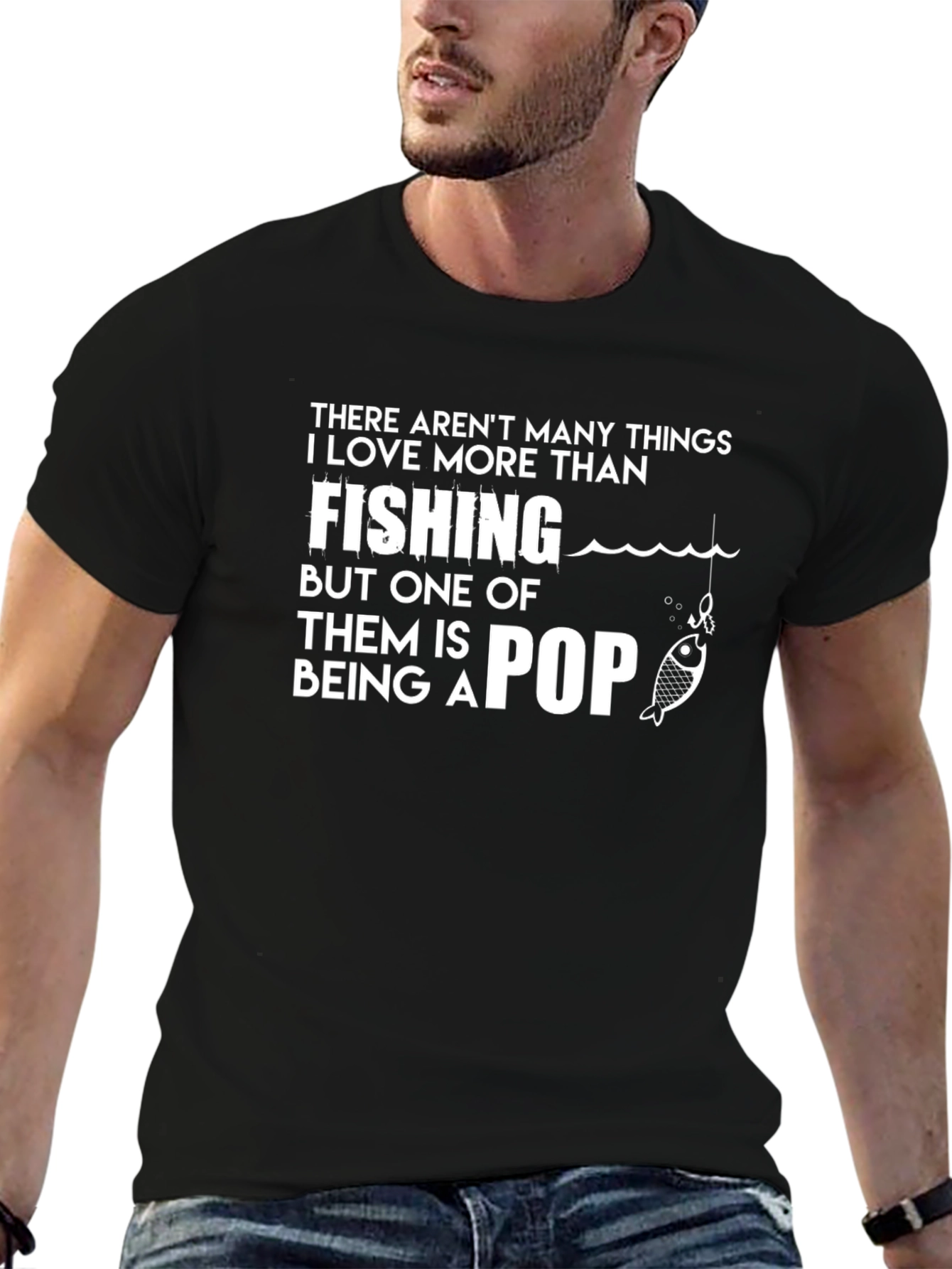 Fishing and Pop T-Shirt