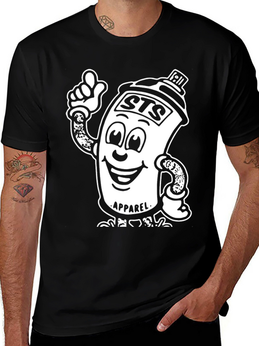 STS Apparel Cartoon Graphic T-Shirt