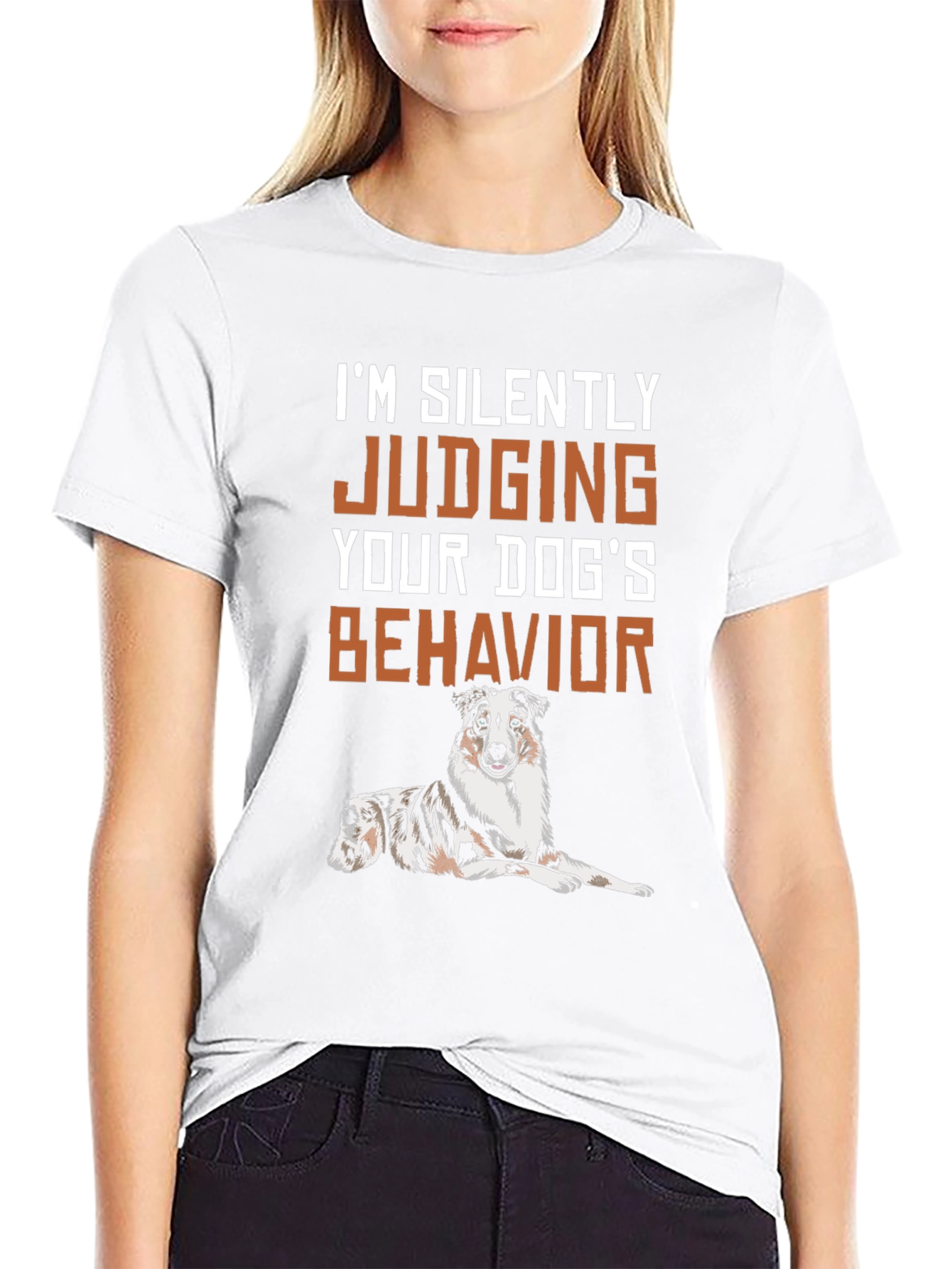 Silently Judging Dogs Behavior T-Shirt