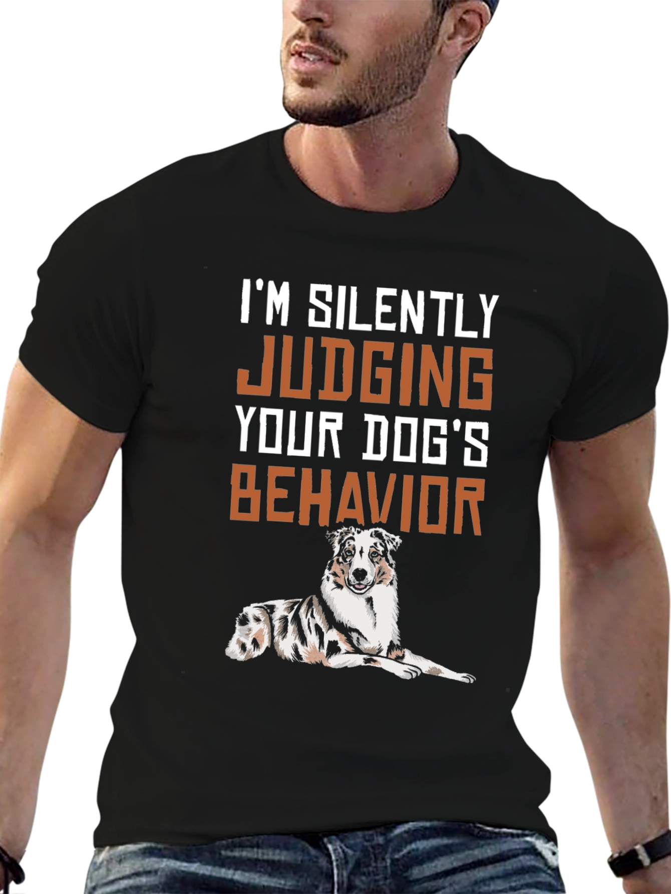 Silently Judging Dogs Behavior T-Shirt