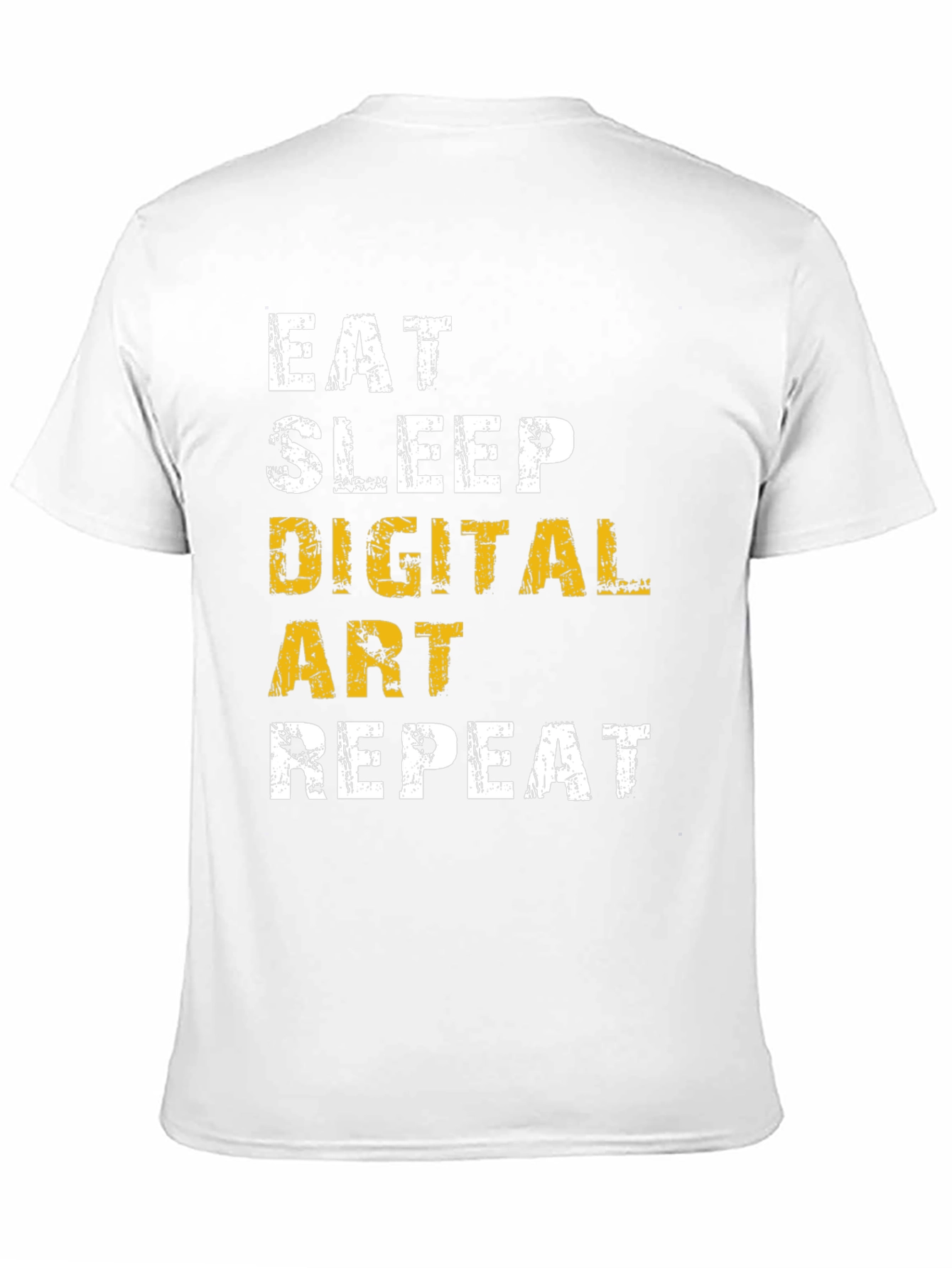 Eat Sleep Digital Art Repeat T-Shirt