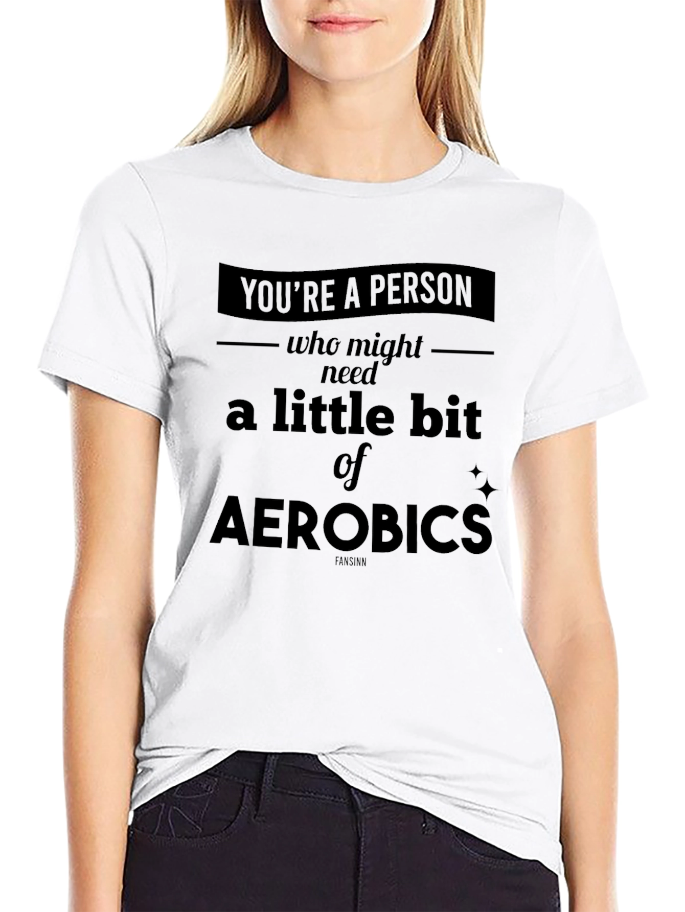 Aerobics Humor Graphic Tee