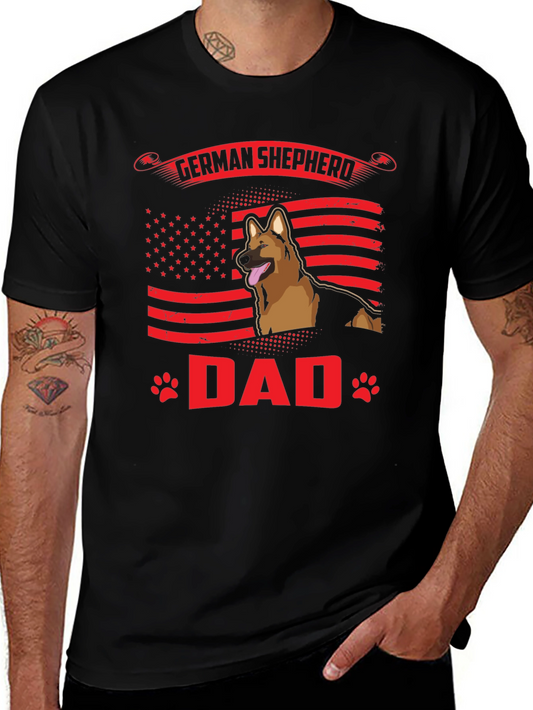 German Shepherd Dad T-Shirt