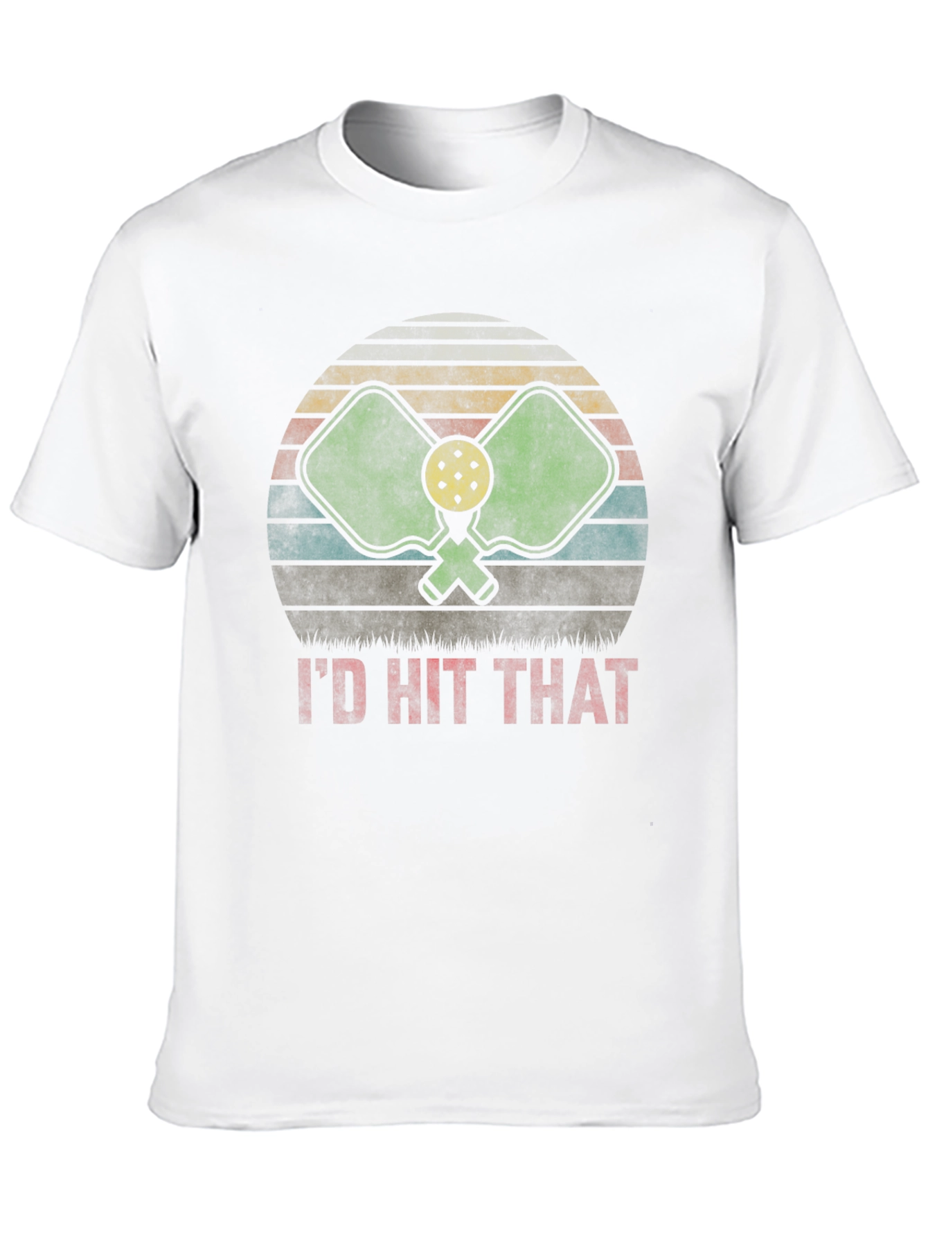 Id Hit That Pickleball T-Shirt Retro Graphic Tee