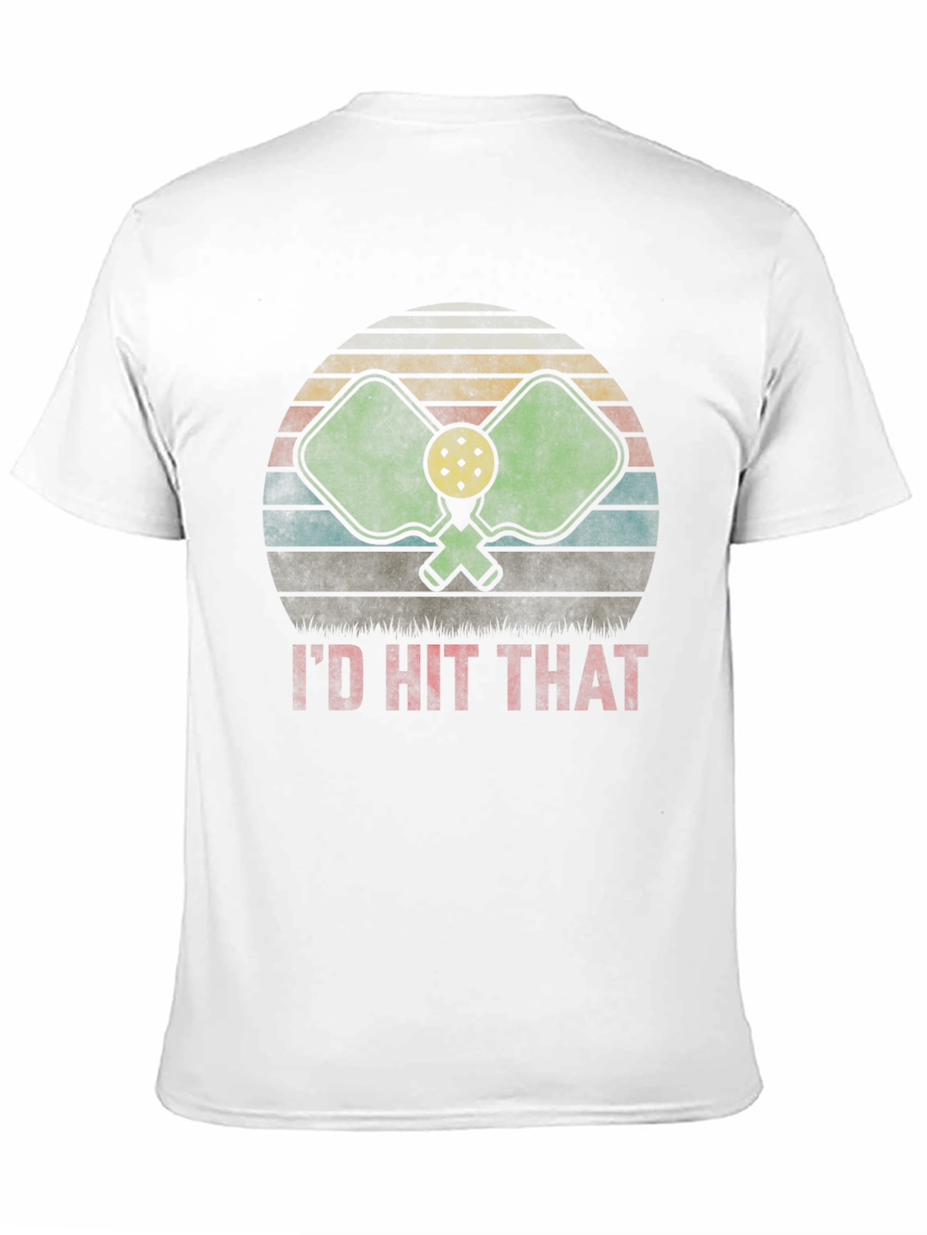 Id Hit That Pickleball T-Shirt Retro Graphic Tee