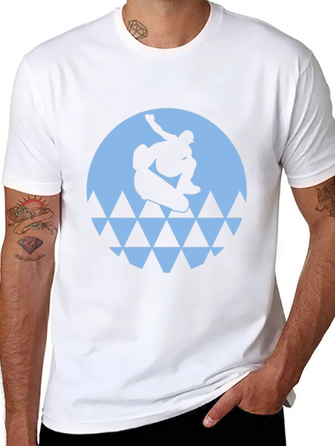 Snowboarder Graphic T-Shirt
