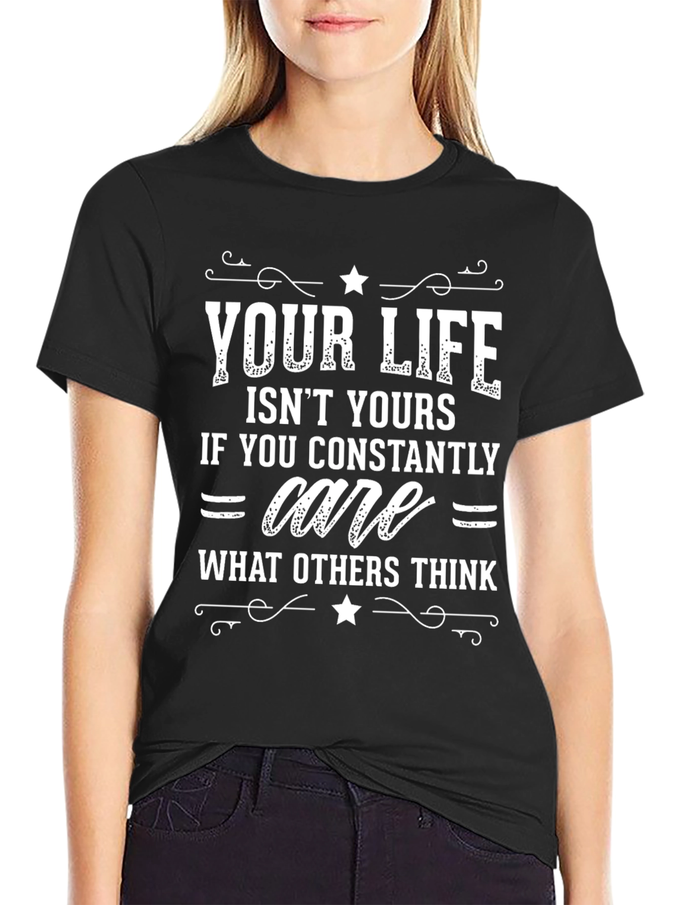 Inspirational Graphic Tee - Your Life Your Rules