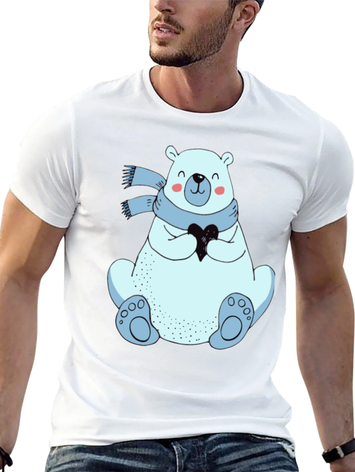 Bear Hugs Black T-Shirt