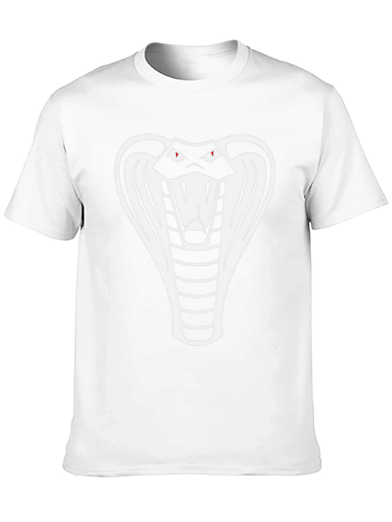Black Cobra Snake Graphic T-Shirt