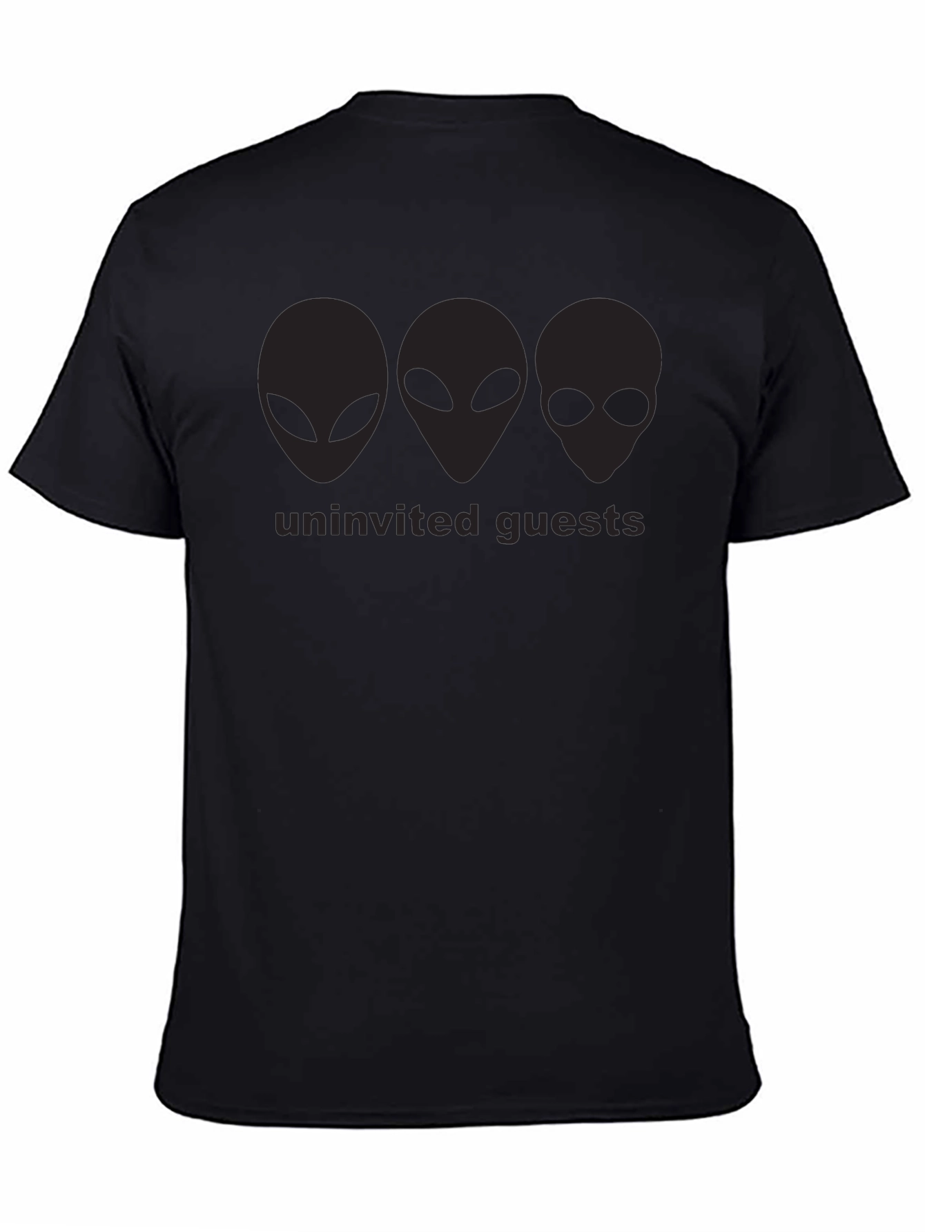 Uninvited Guests Alien Graphic Tee - Black