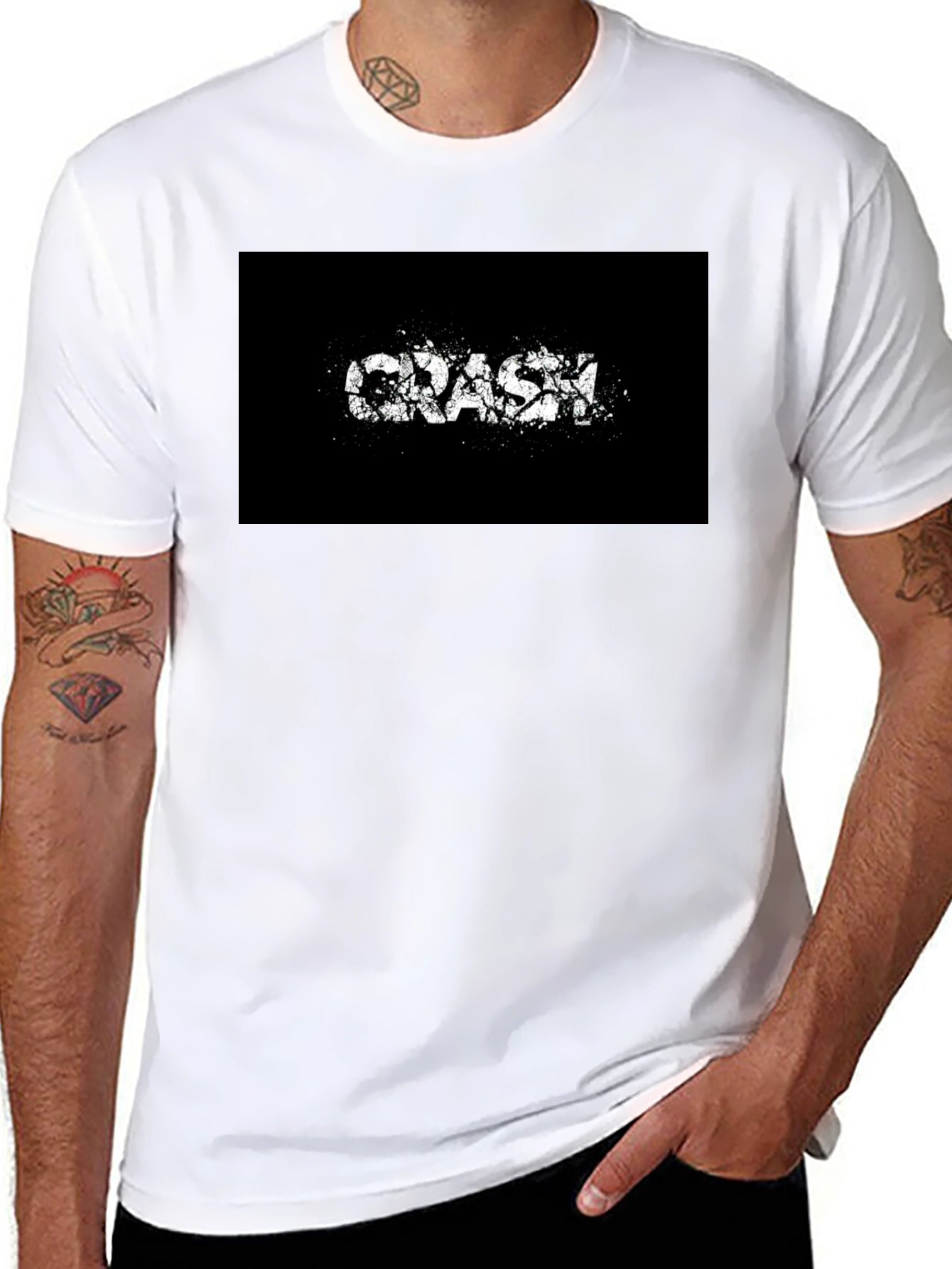 Crash T-Shirt - Stylish Graphic Tee